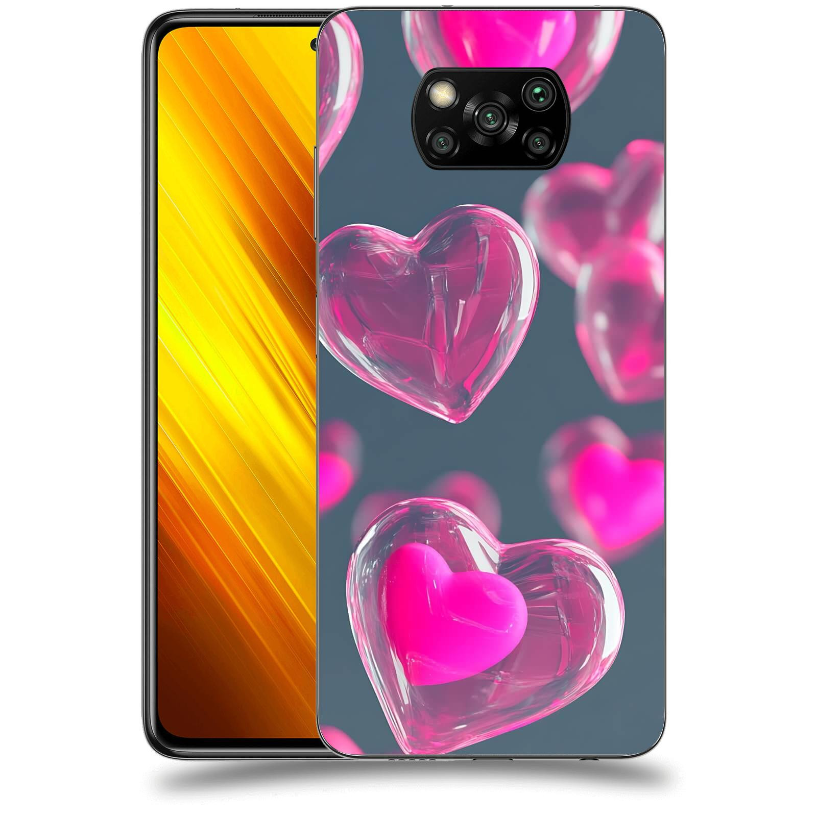 ACOVER Kryt na mobil Xiaomi Poco X3 - Láska a Jemnost