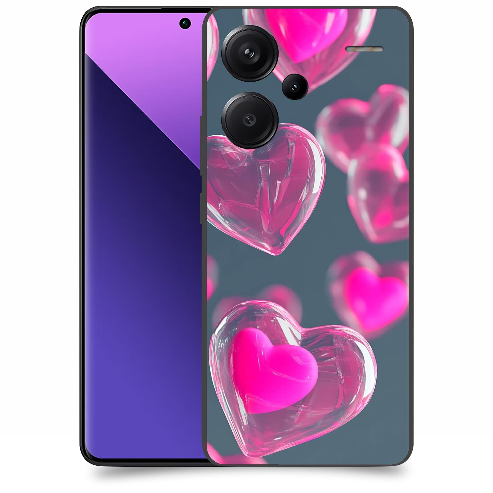 ACOVER Kryt na mobil Xiaomi Redmi Note 13 Pro+ 5G - Láska a Jemnost