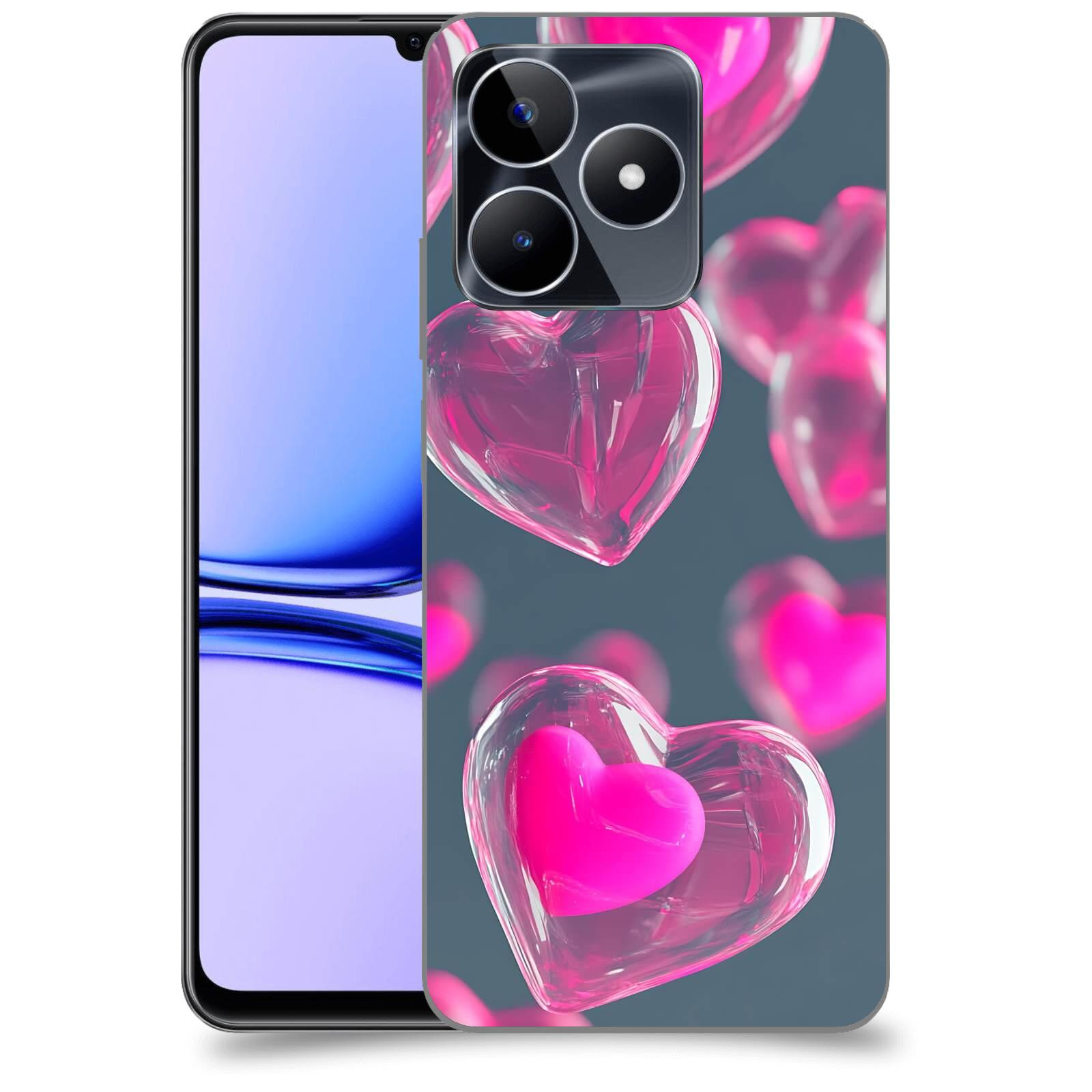 ACOVER Kryt na mobil Realme C53 - Láska a Jemnost