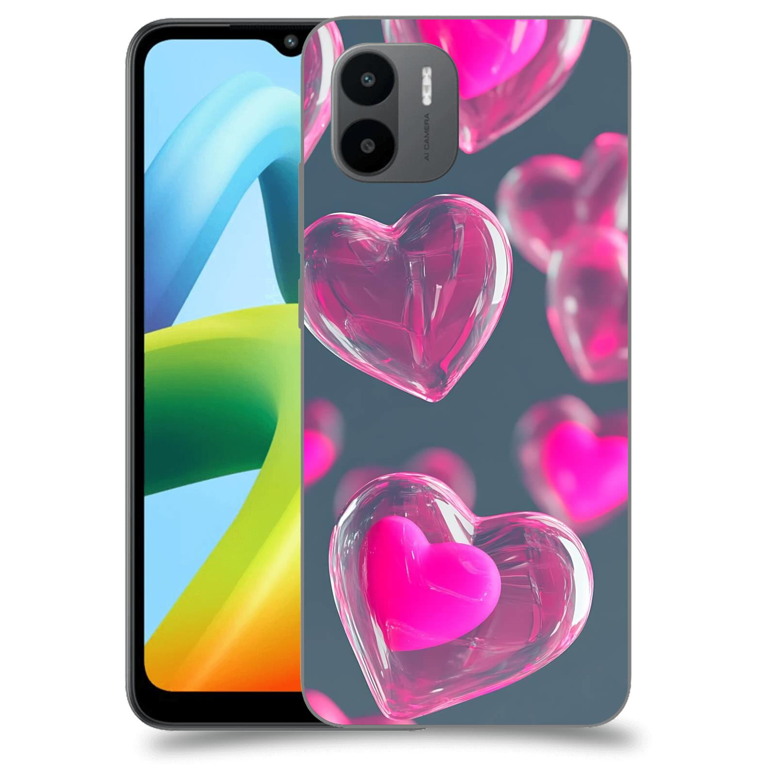 ACOVER Kryt na mobil Xiaomi Redmi A1+ - Láska a Jemnost