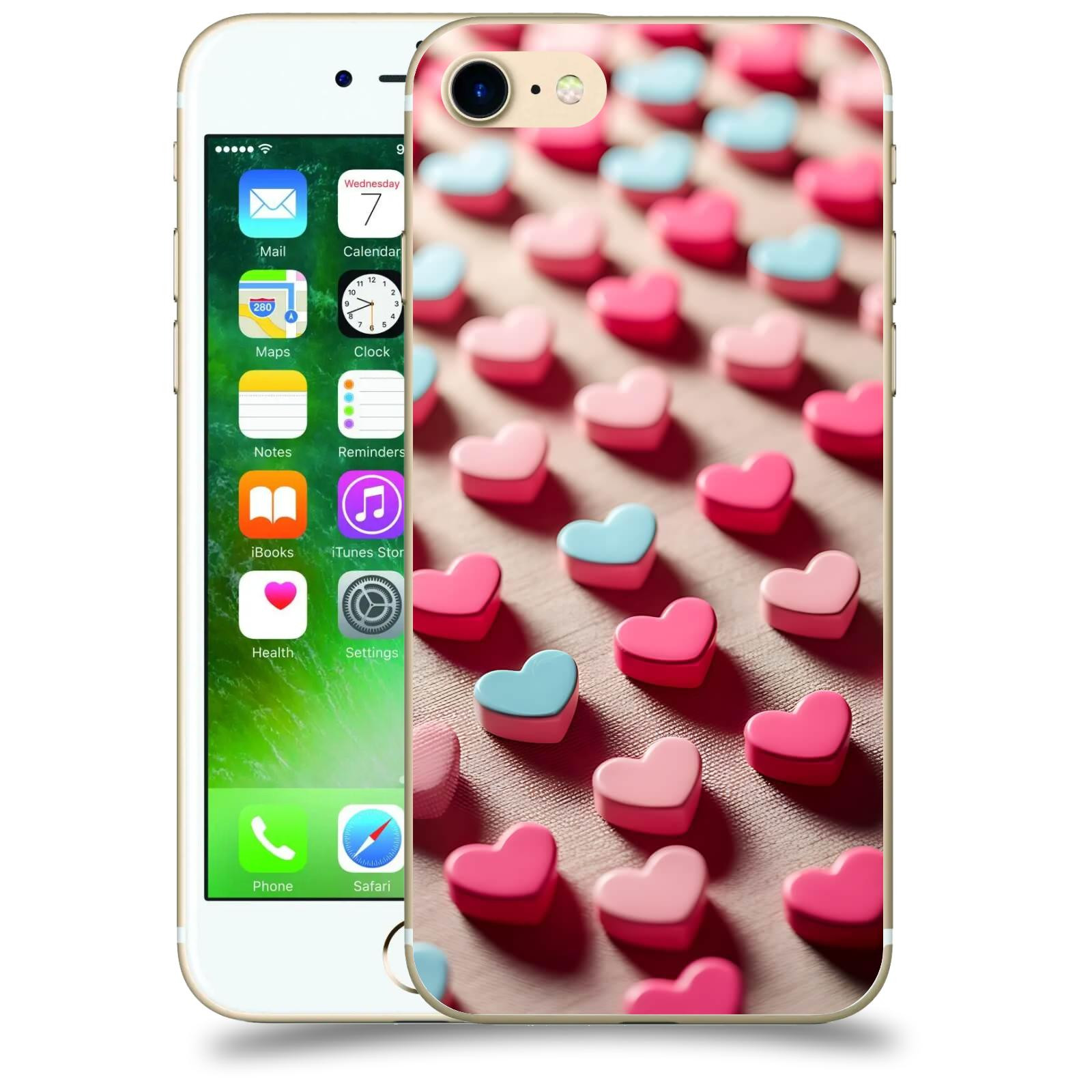 ACOVER Kryt na mobil Apple iPhone 7 - Láska a Nekonečnost