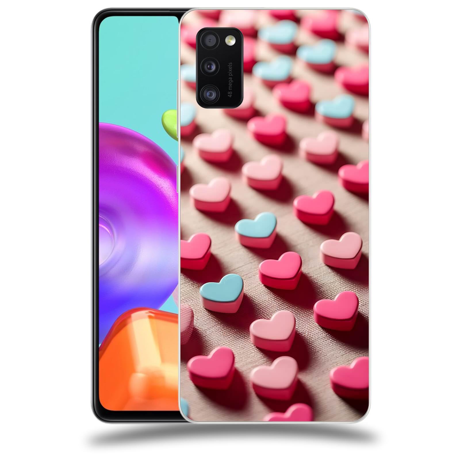 ACOVER Kryt na mobil Samsung Galaxy A41 A415F - Láska a Nekonečnost