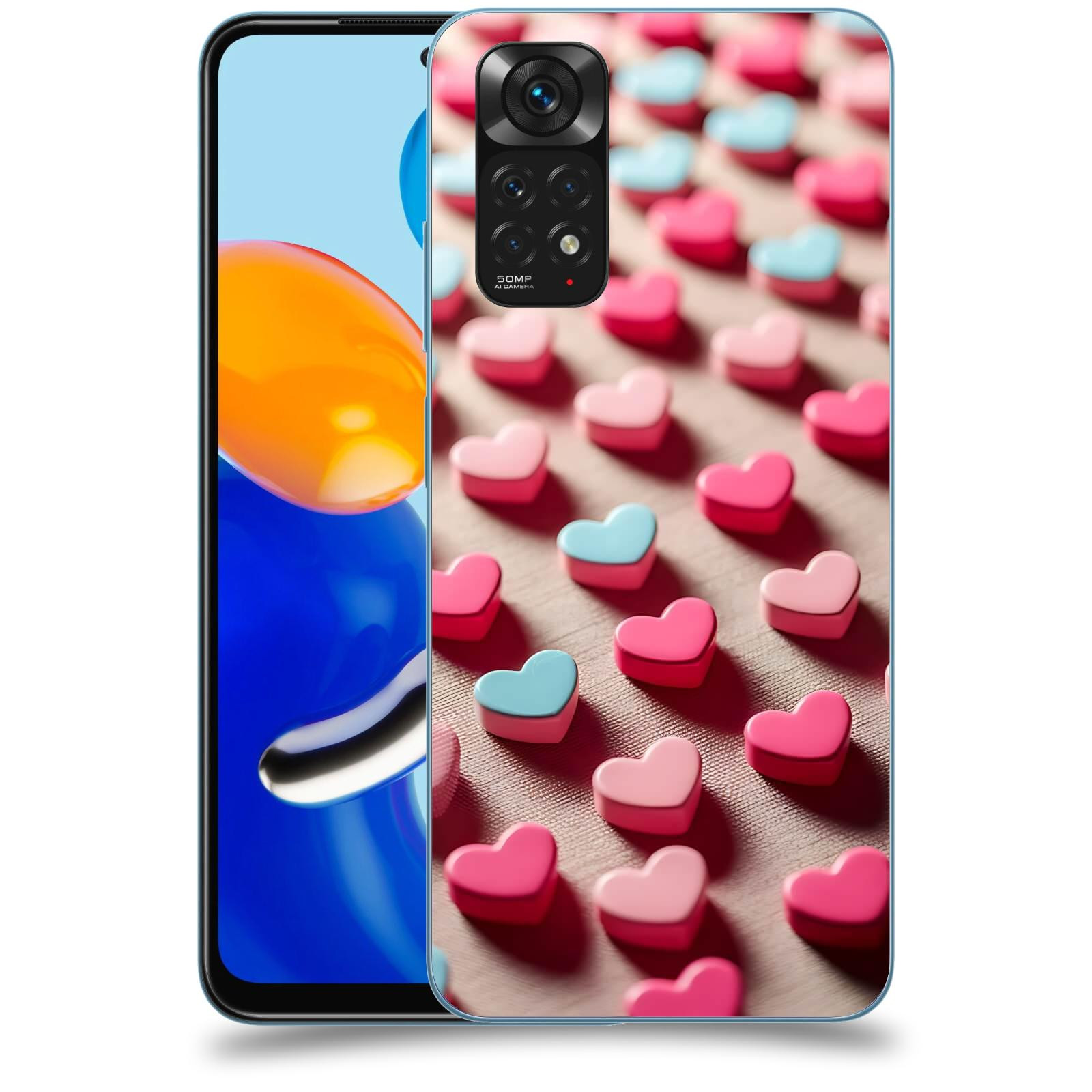 ACOVER Kryt na mobil Xiaomi Redmi Note 11 - Láska a Nekonečnost