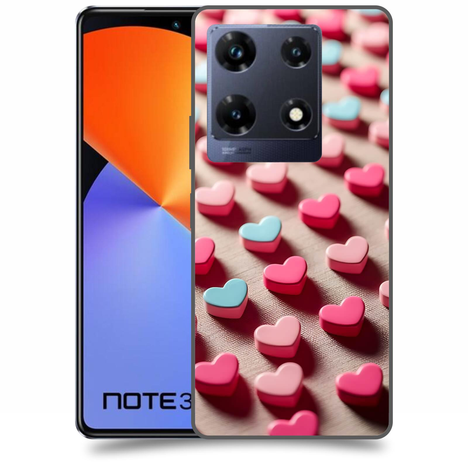 ACOVER Kryt na mobil Infinix Note 30 PRO - Láska a Nekonečnost