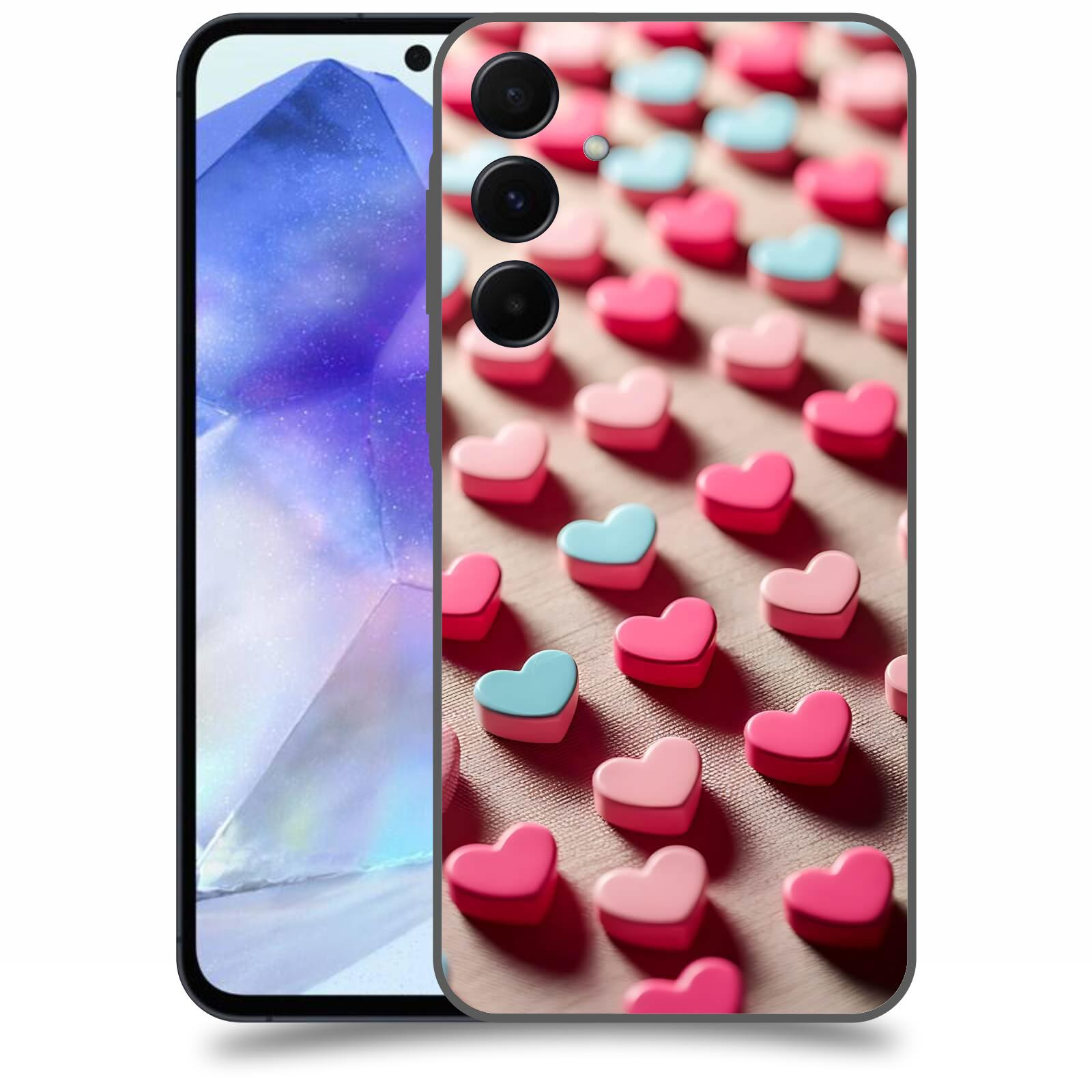 ACOVER Kryt na mobil Samsung Galaxy A55 5G - Láska a Nekonečnost