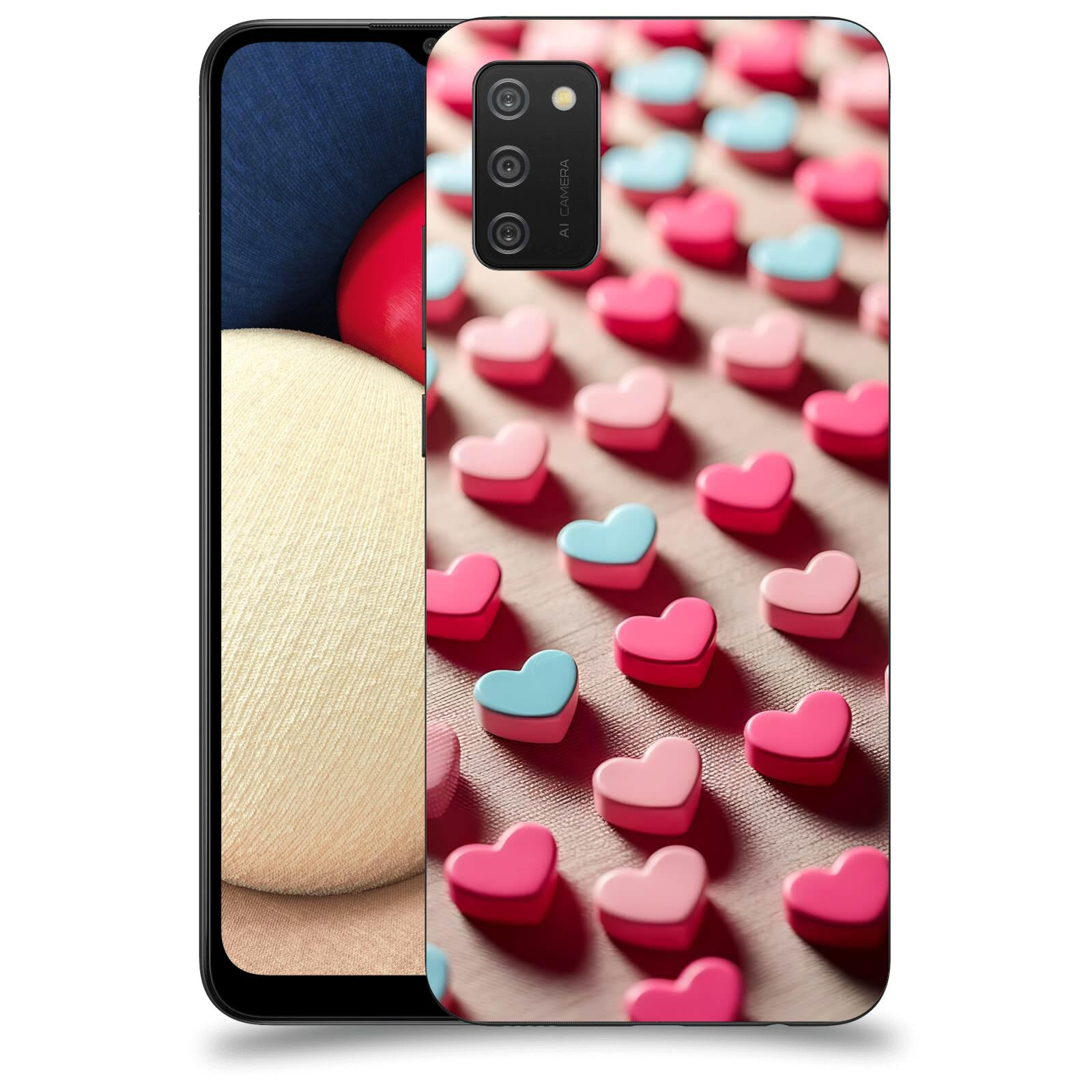 ACOVER Kryt na mobil Samsung Galaxy A02s A025G - Láska a Nekonečnost