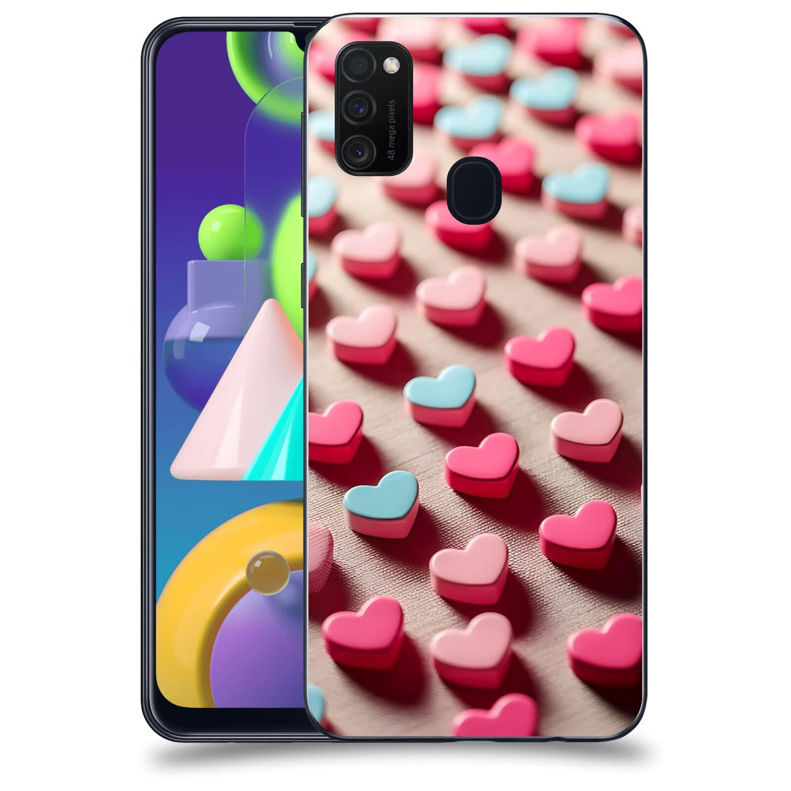 ACOVER Kryt na mobil Samsung Galaxy M21 M215F - Láska a Nekonečnost