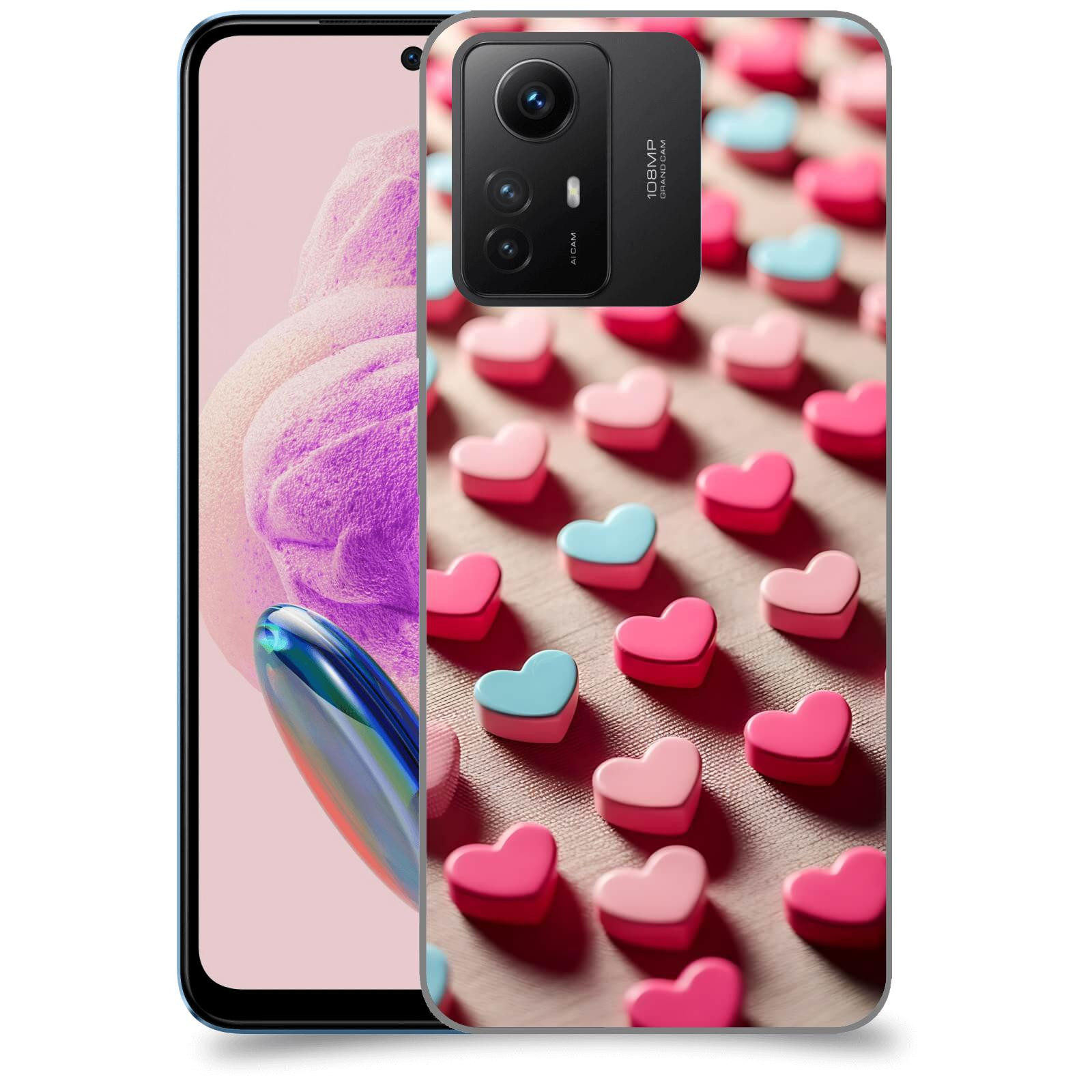 ACOVER Kryt na mobil Xiaomi Redmi Note 12S - Láska a Nekonečnost