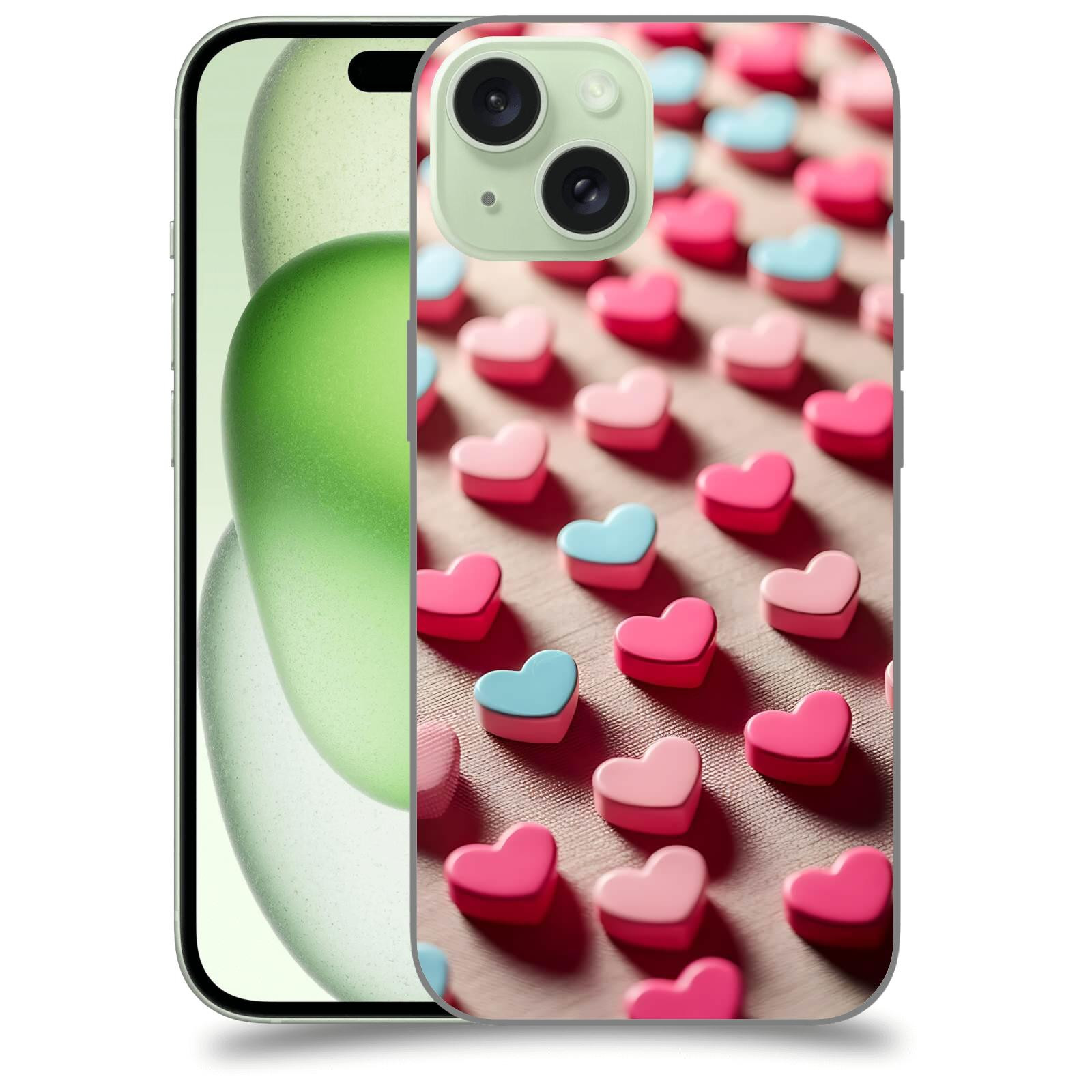 ACOVER Kryt na mobil Apple iPhone 15 - Láska a Nekonečnost