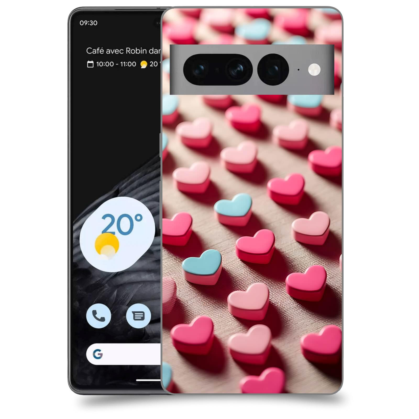 ACOVER Kryt na mobil Google pixel 7 pro - Láska a Nekonečnost