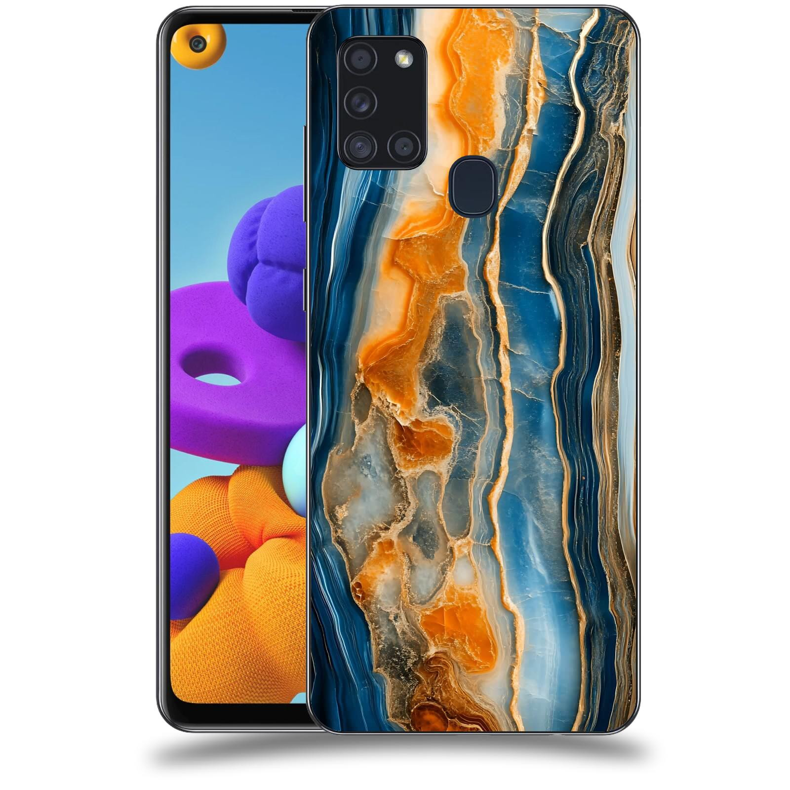ACOVER Kryt na mobil Samsung Galaxy A21s - Minerál a Energie