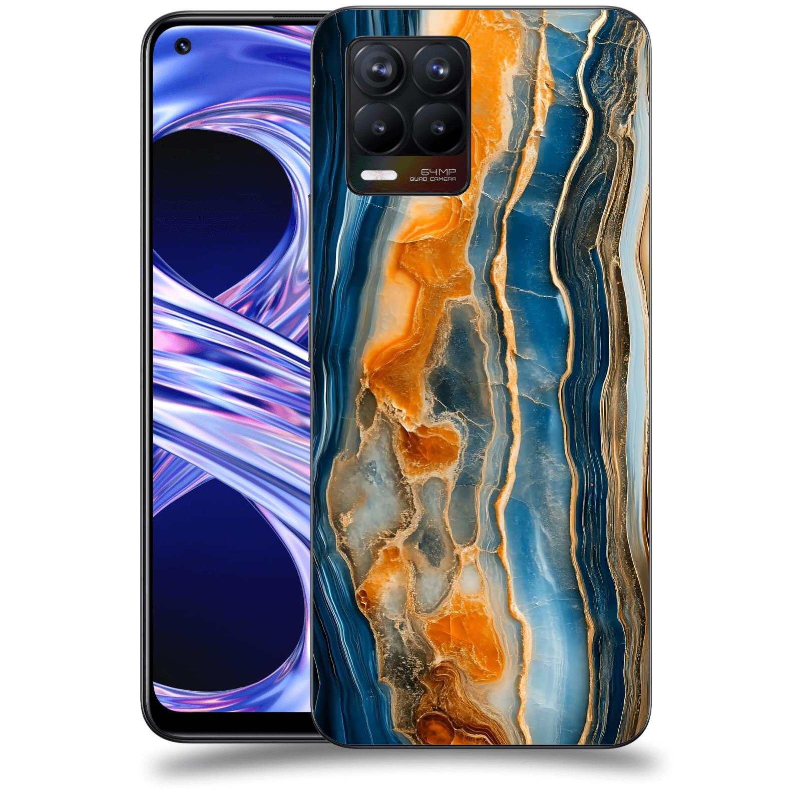 ACOVER Kryt na mobil Realme 8 - Minerál a Energie
