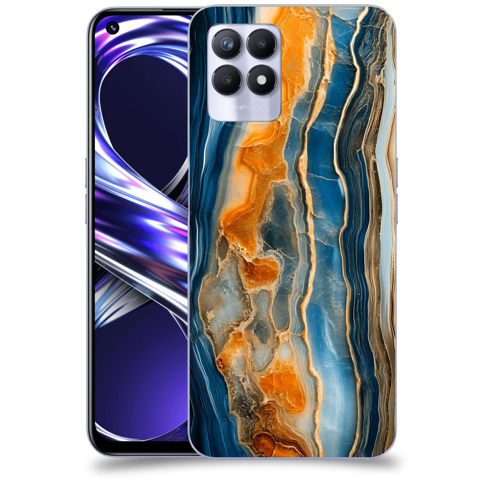 ACOVER Kryt na mobil Realme 8i - Minerál a Energie