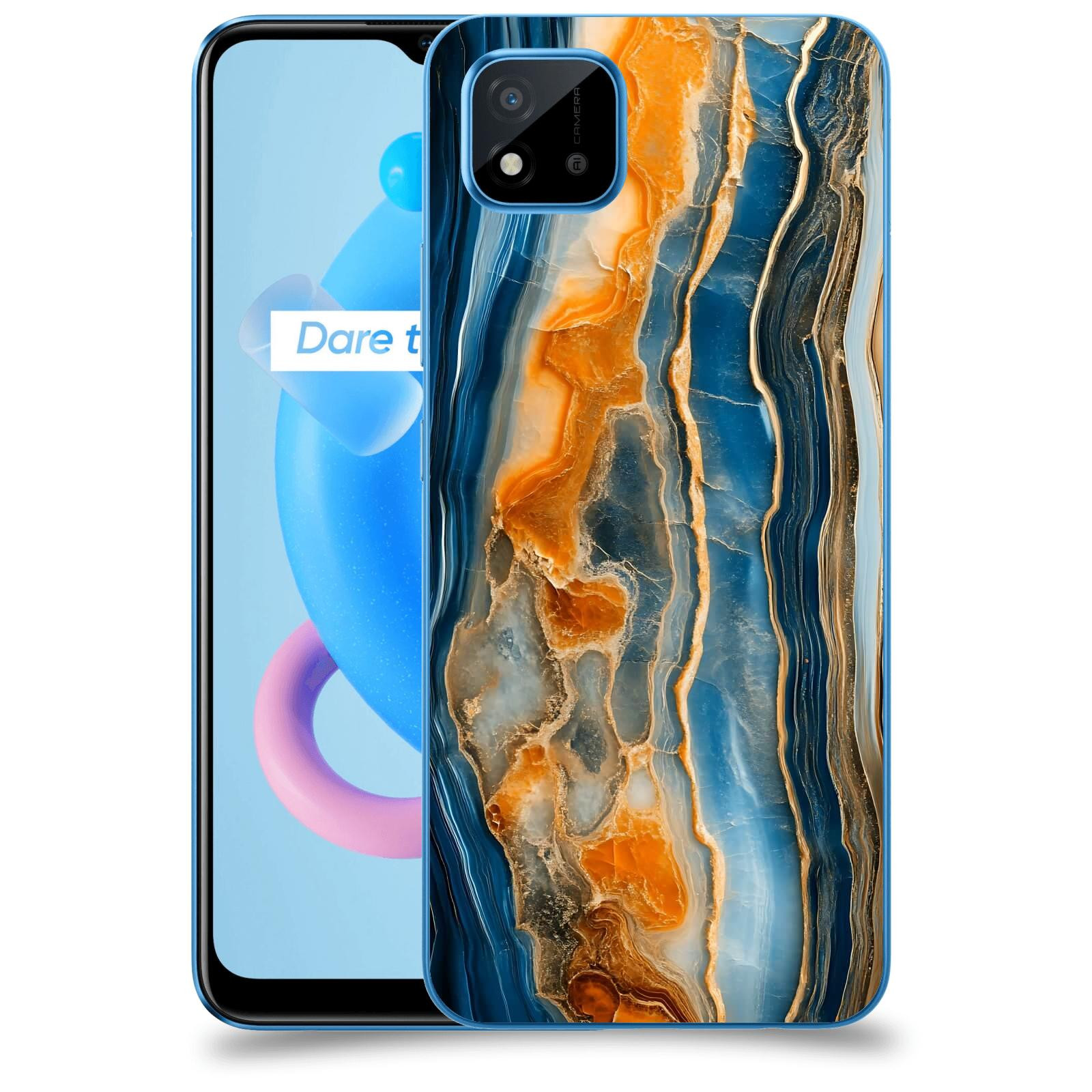 ACOVER Kryt na mobil Realme C11 (2021) - Minerál a Energie