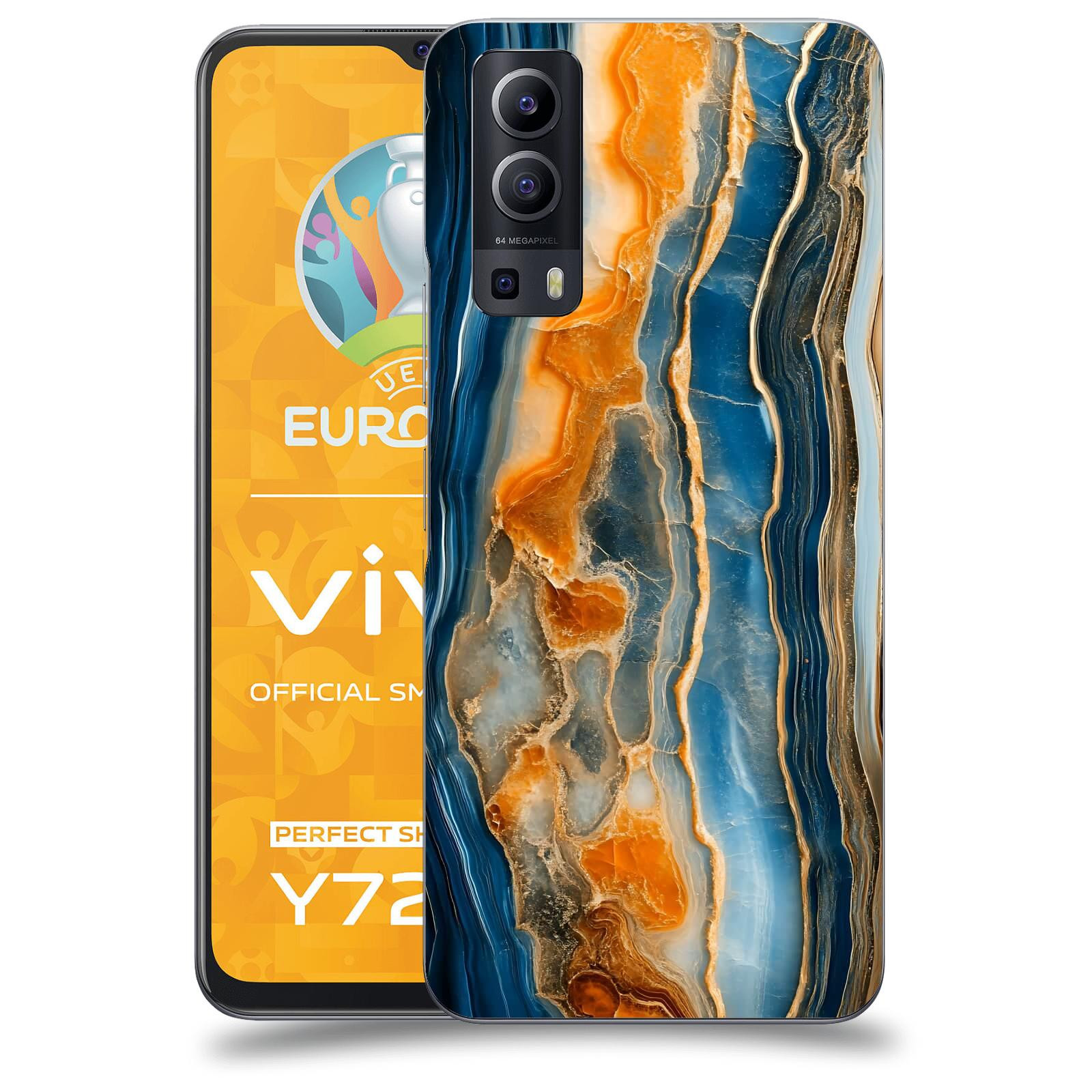 ACOVER Kryt na mobil Vivo Y72 5G - Minerál a Energie
