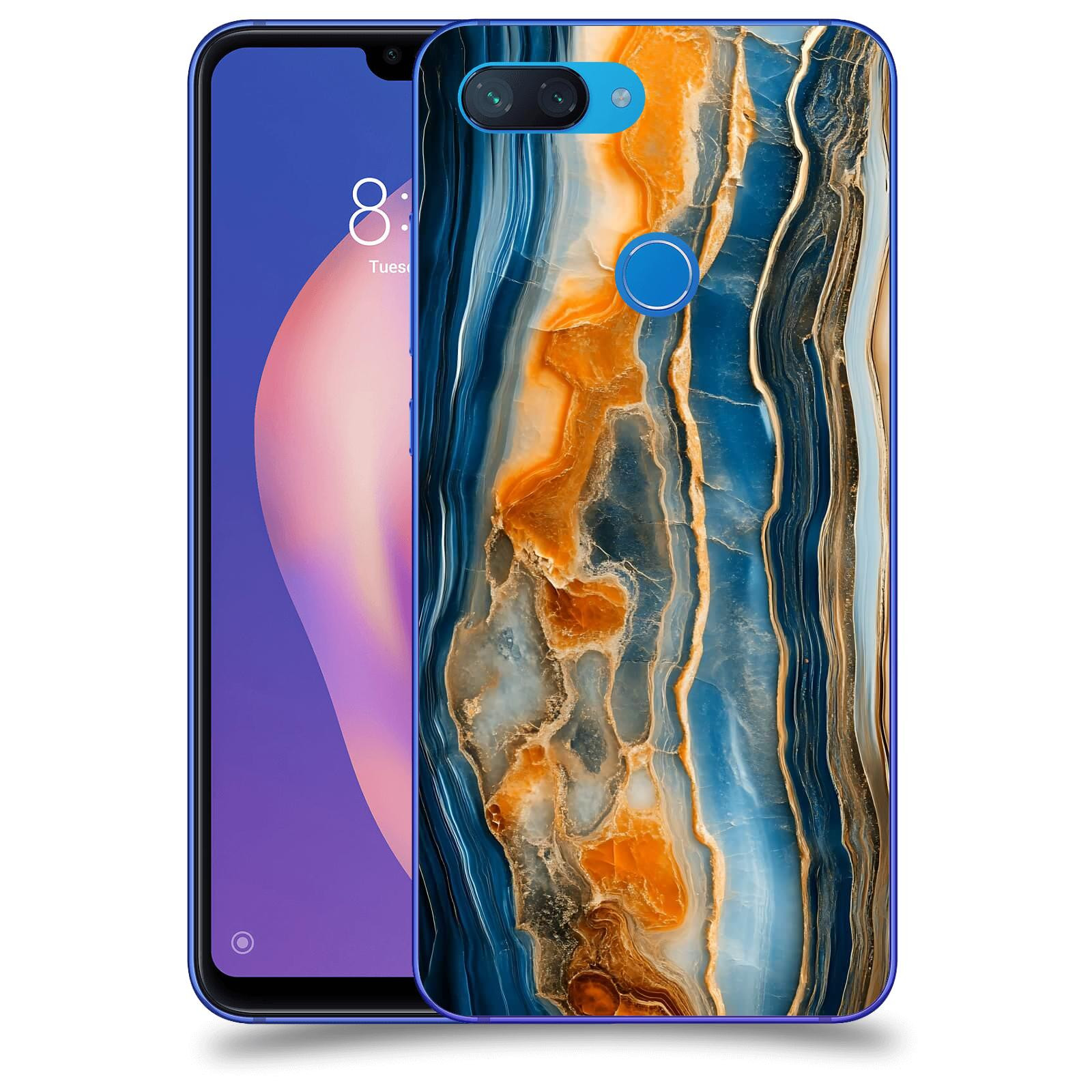 ACOVER Kryt na mobil Xiaomi Mi 8 Lite - Minerál a Energie