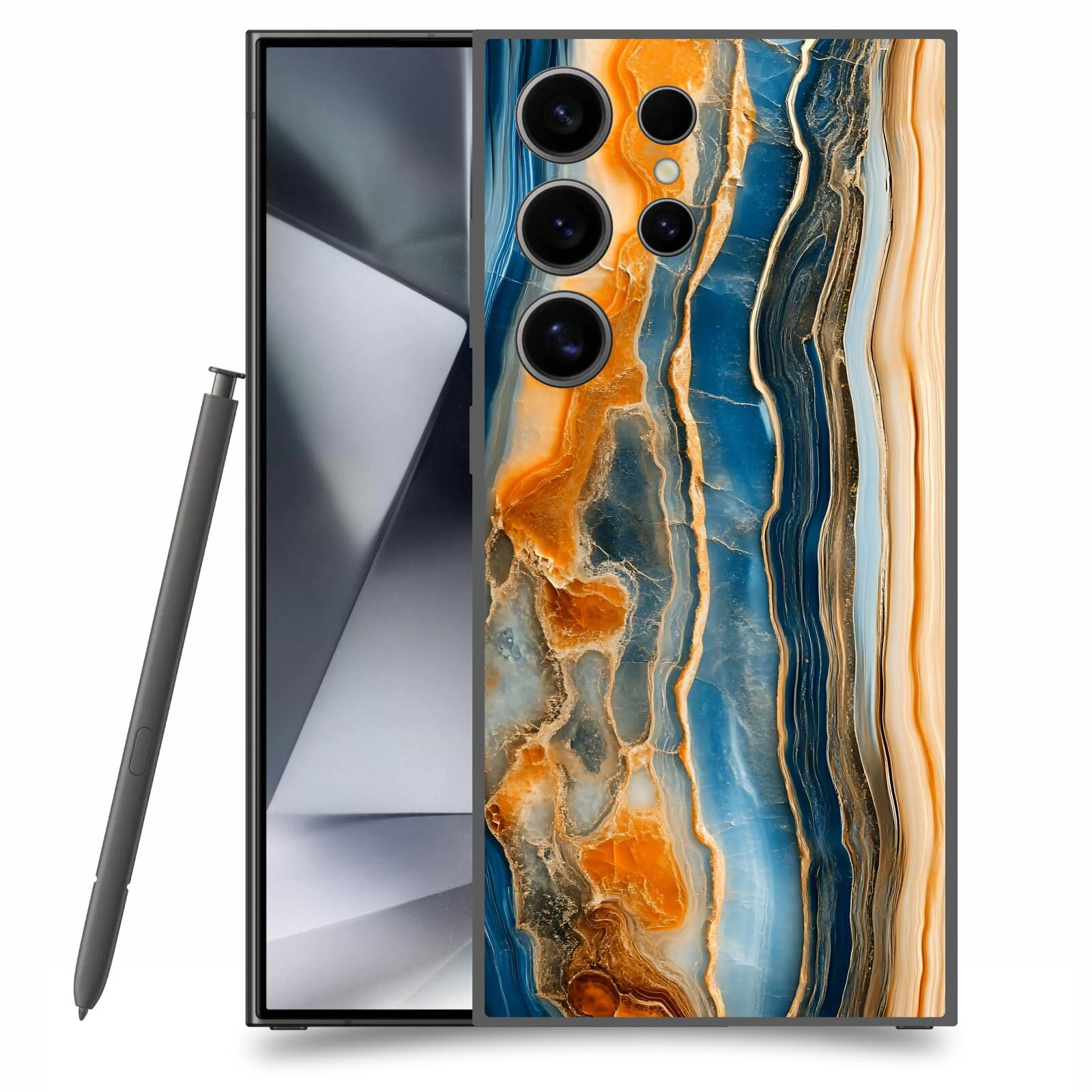 ACOVER Kryt na mobil Samsung Galaxy S24 Ultra - Minerál a Energie