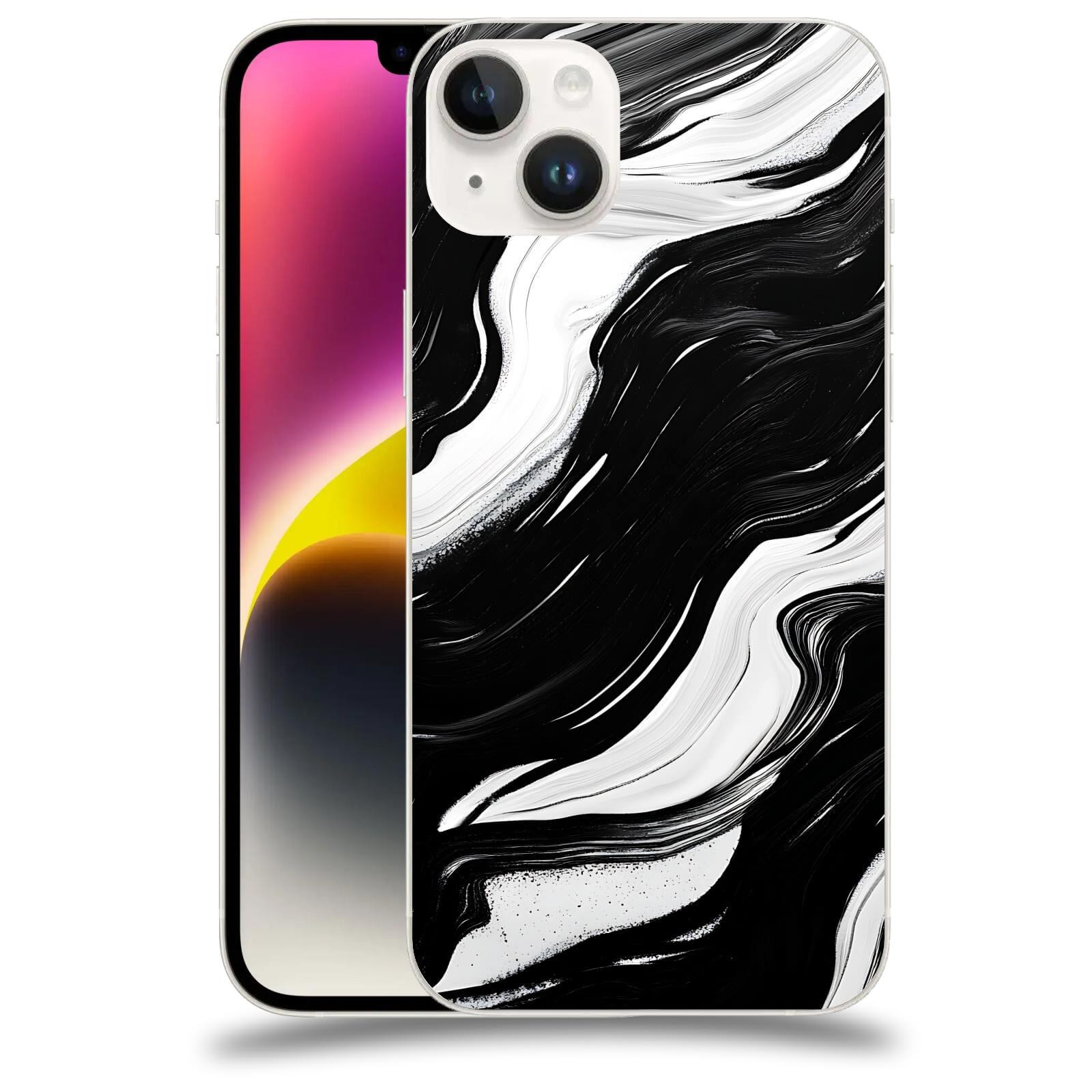 ACOVER Kryt na mobil Apple iPhone 14 Plus - Monochromie a Proudění