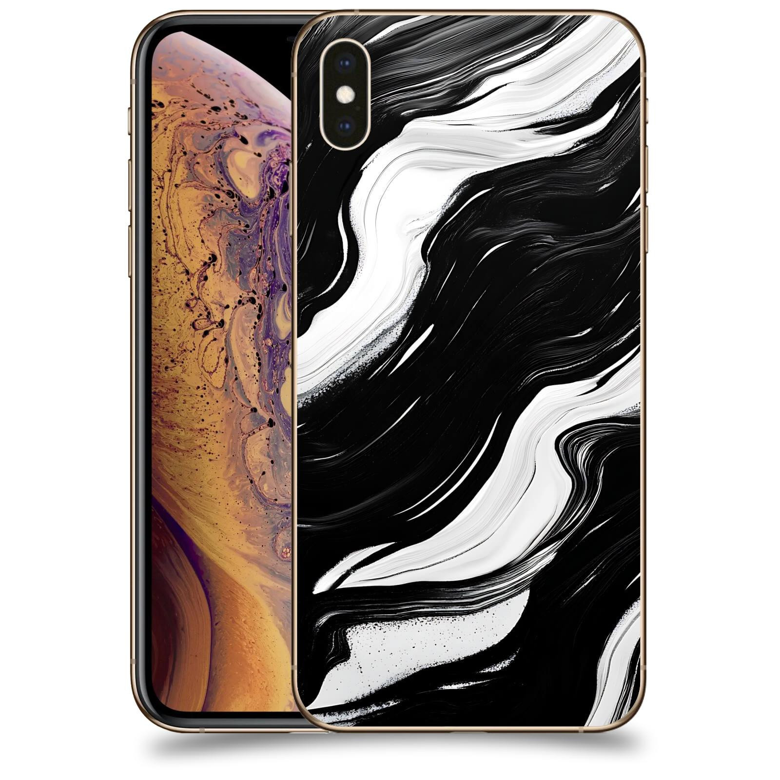 ACOVER Kryt na mobil Apple iPhone XS Max - Monochromie a Proudění