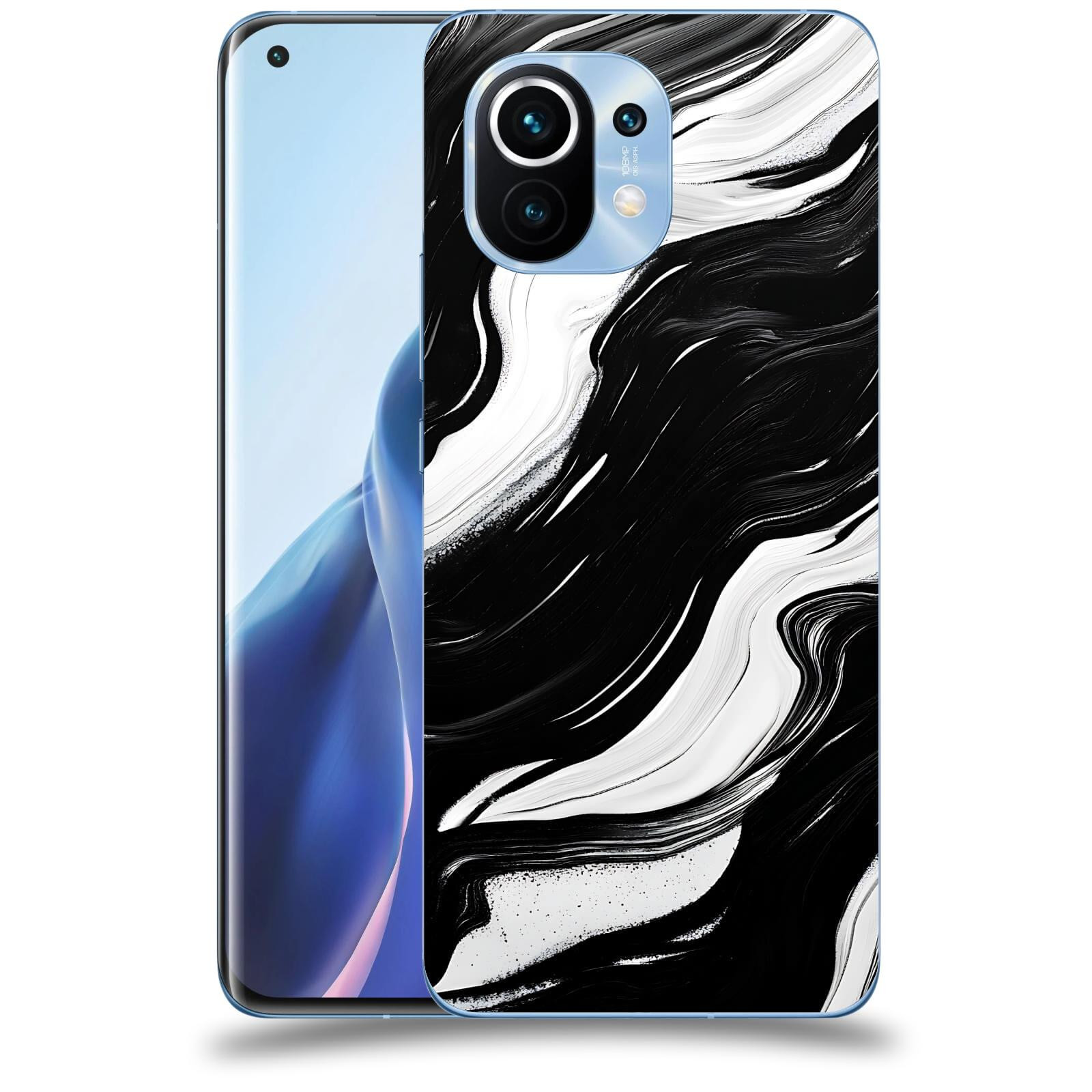 ACOVER Kryt na mobil Xiaomi Mi 11 - Monochromie a Proudění