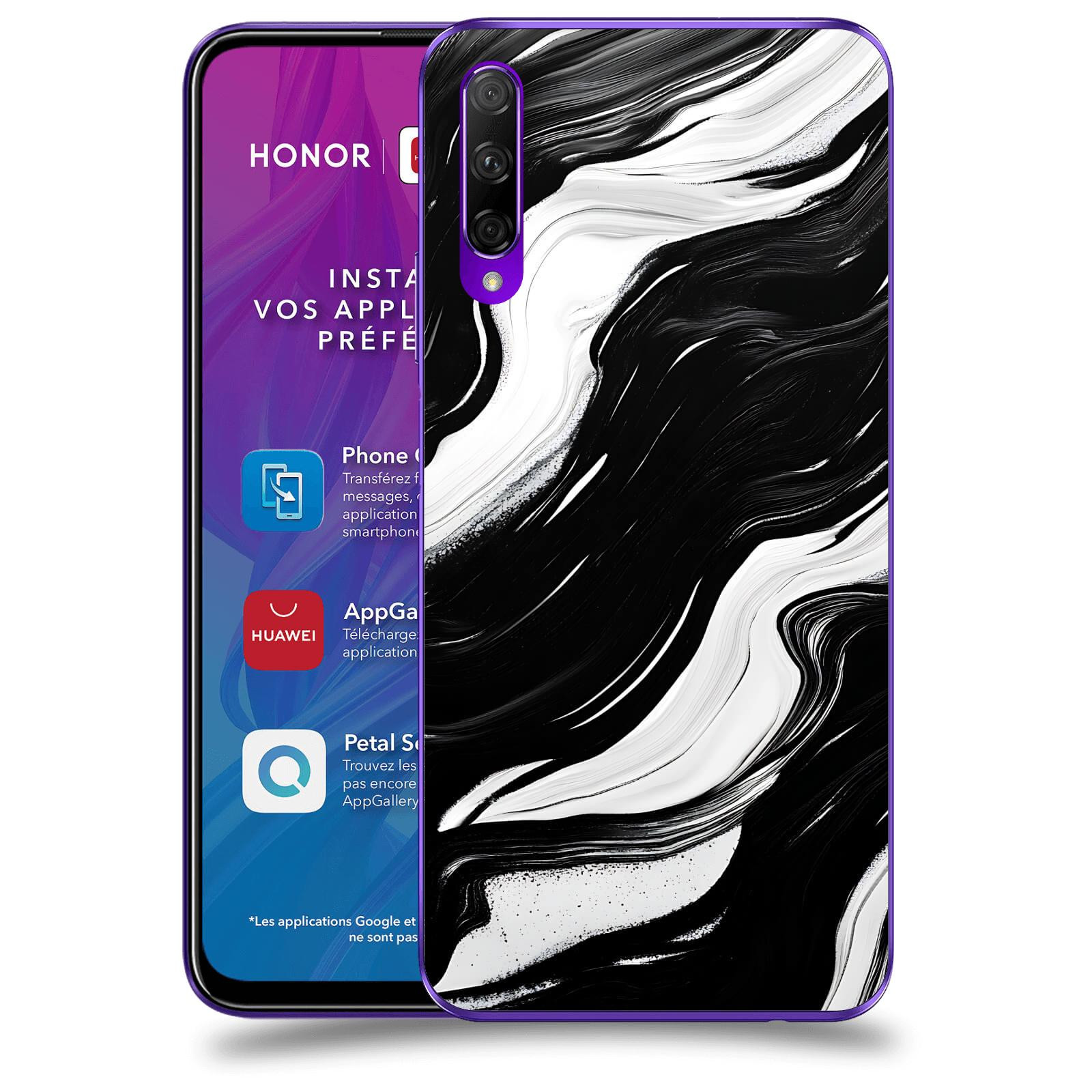 ACOVER Kryt na mobil Honor 9X Pro - Monochromie a Proudění