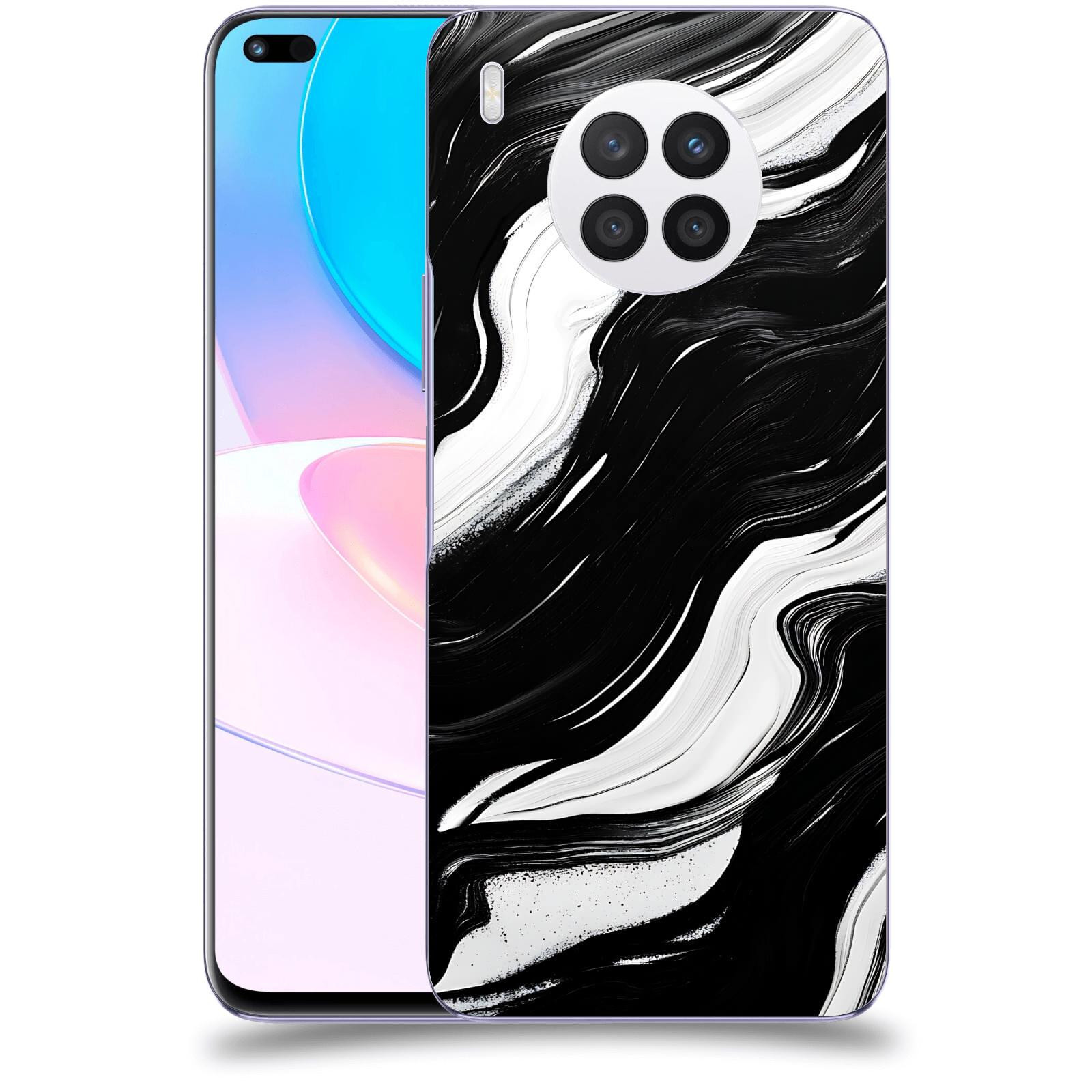 ACOVER Kryt na mobil Huawei Nova 8i - Monochromie a Proudění