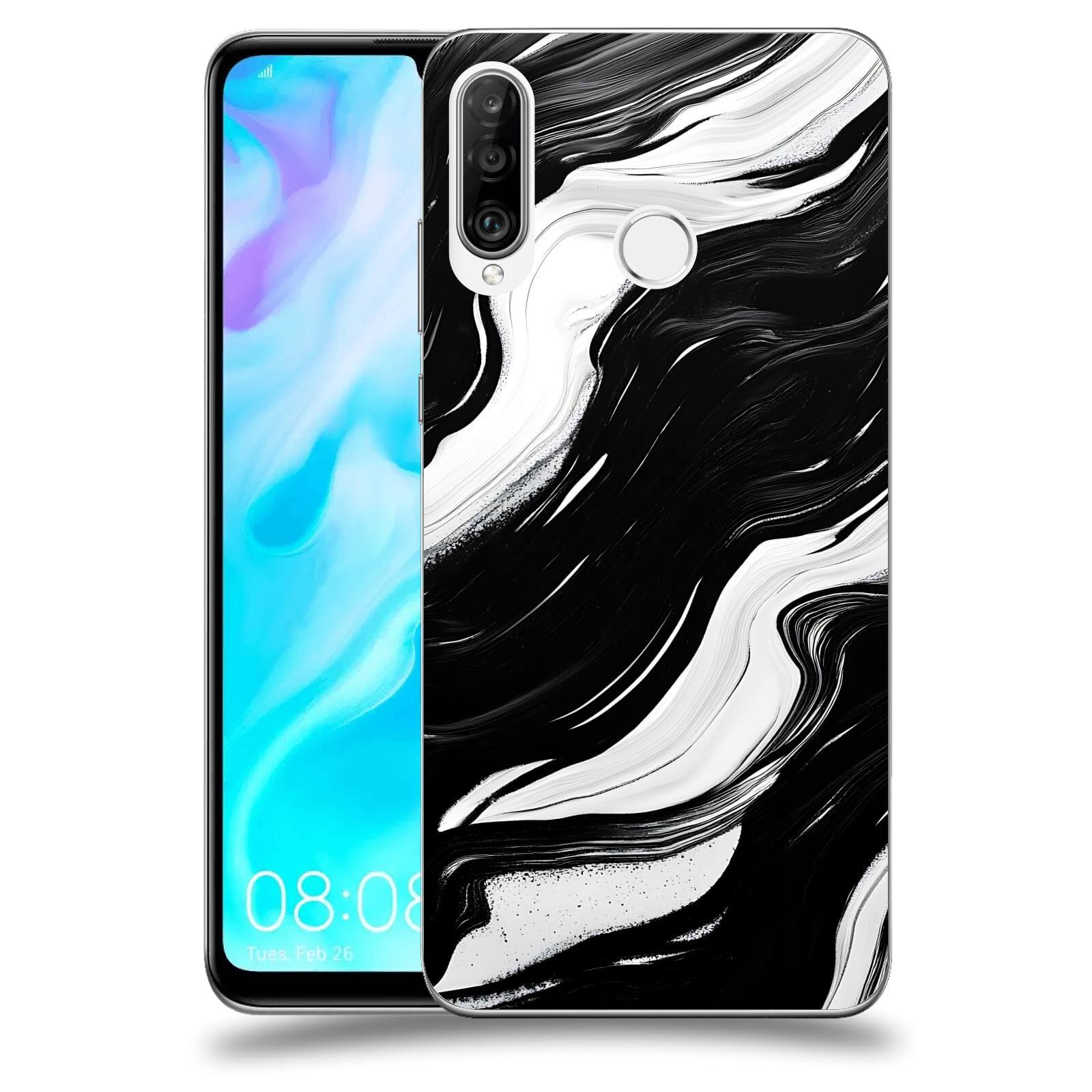ACOVER Kryt na mobil Huawei P30 Lite - Monochromie a Proudění