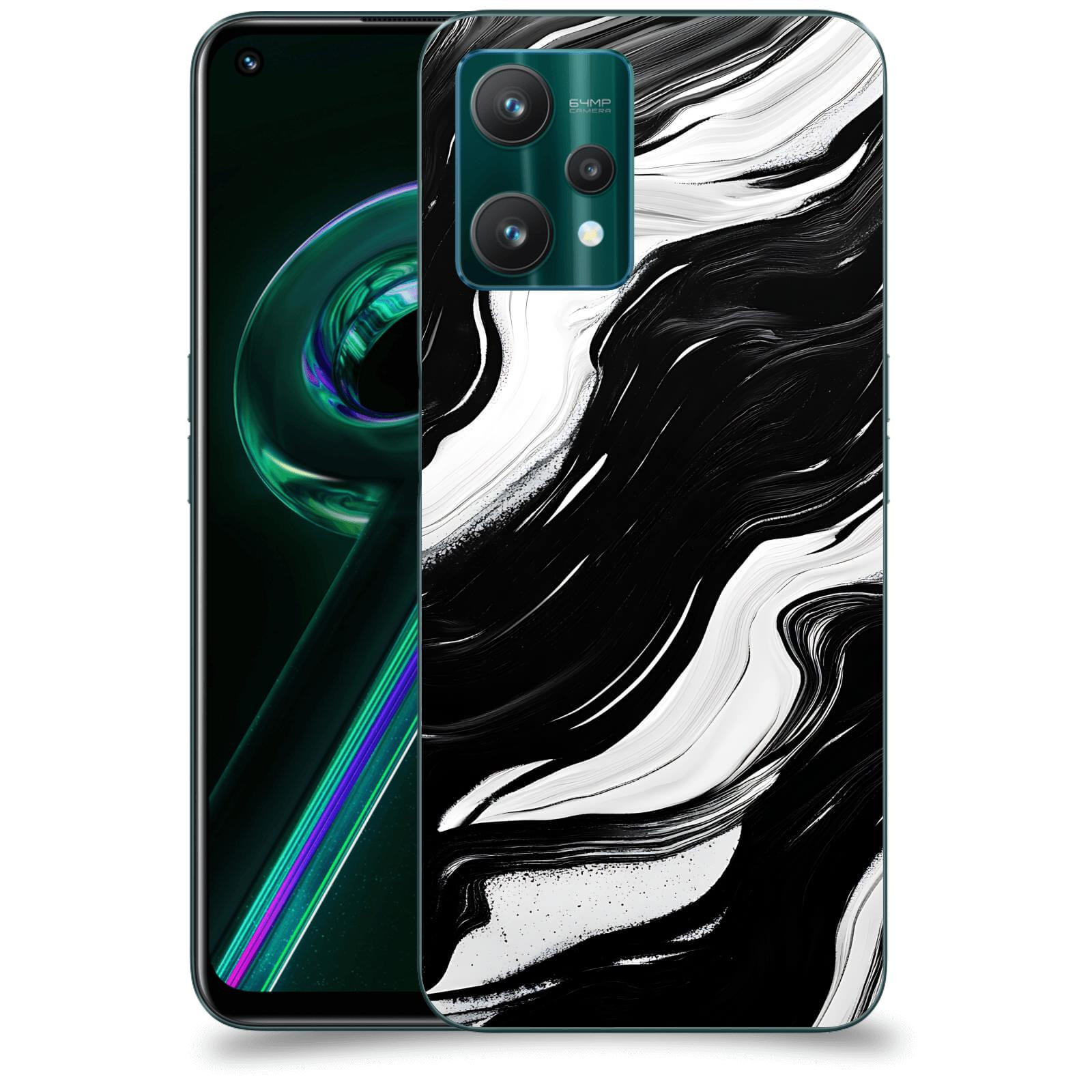 ACOVER Kryt na mobil Realme 9 Pro 5G - Monochromie a Proudění