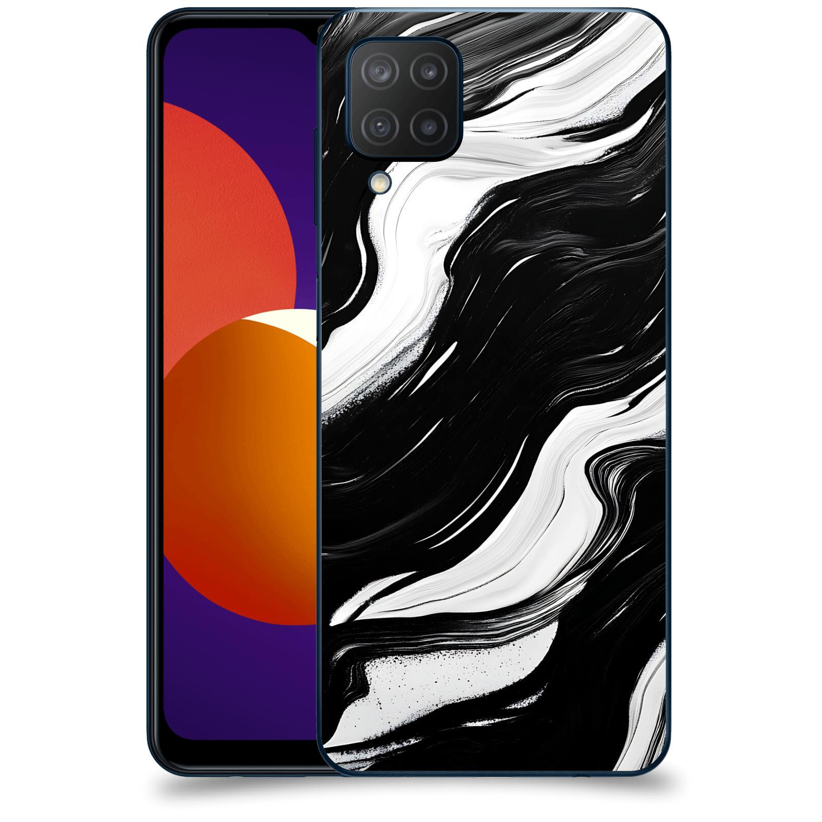 ACOVER Kryt na mobil Samsung Galaxy M12 M127F - Monochromie a Proudění