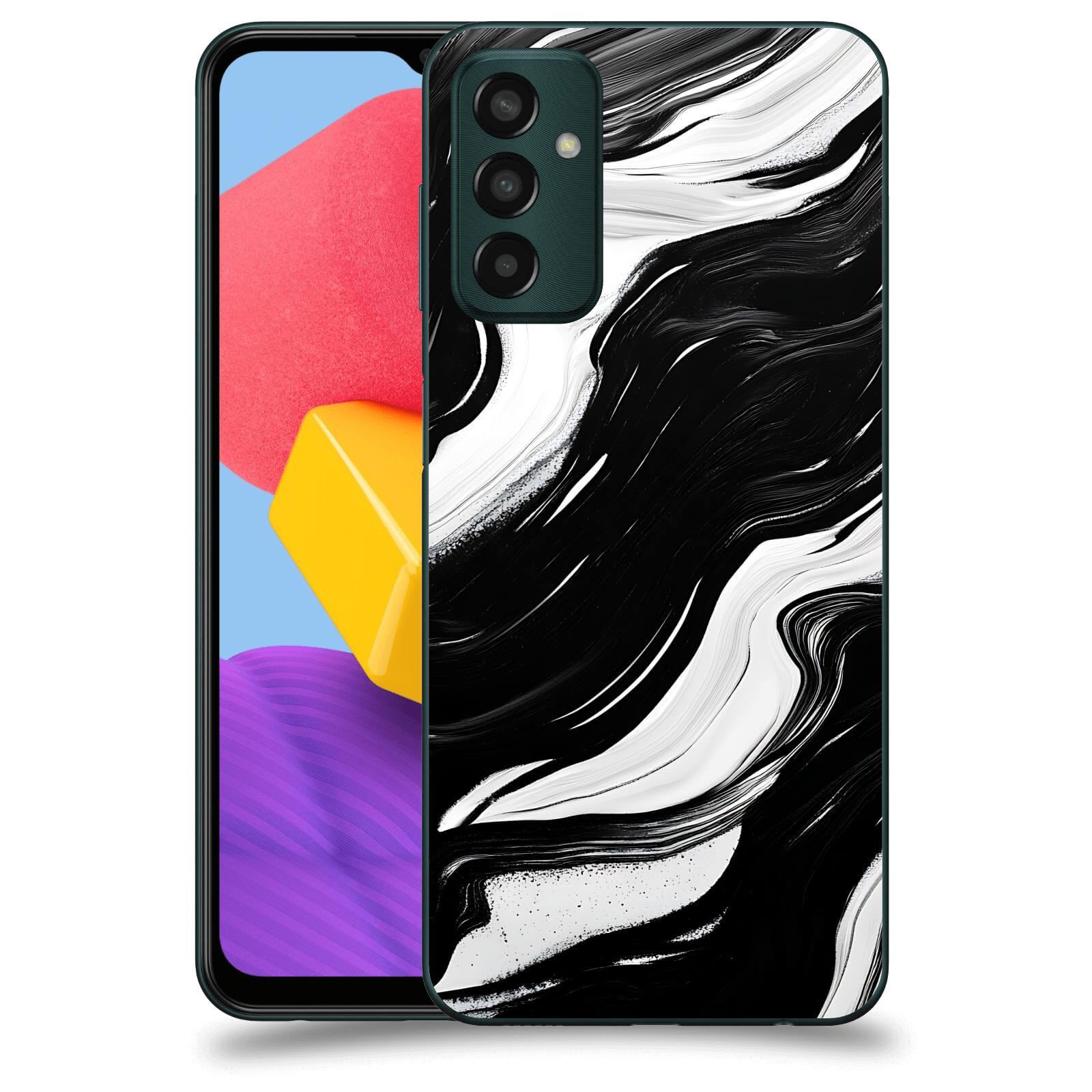 ACOVER Kryt na mobil Samsung Galaxy M13 M135F - Monochromie a Proudění