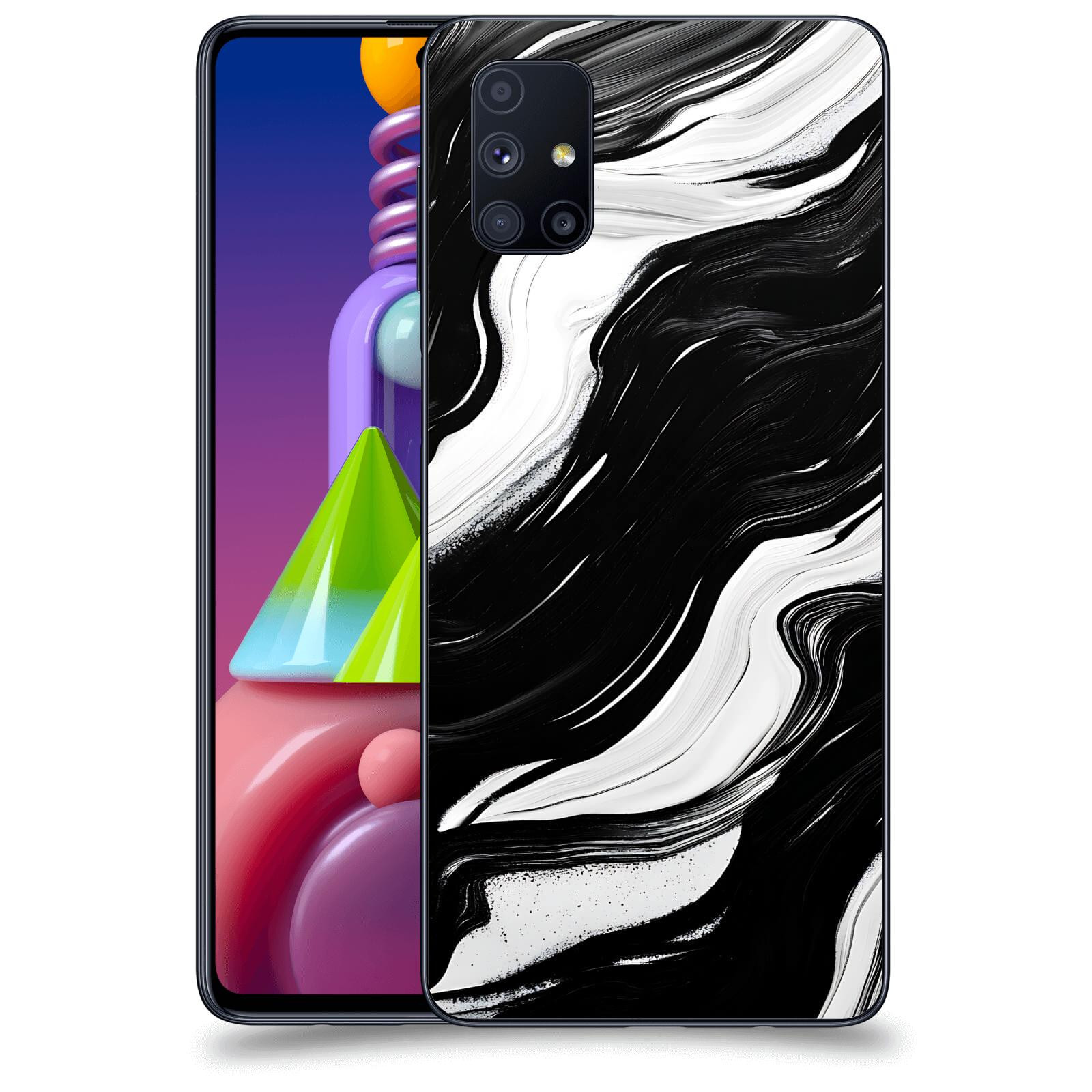ACOVER Kryt na mobil Samsung Galaxy M51 M515F - Monochromie a Proudění