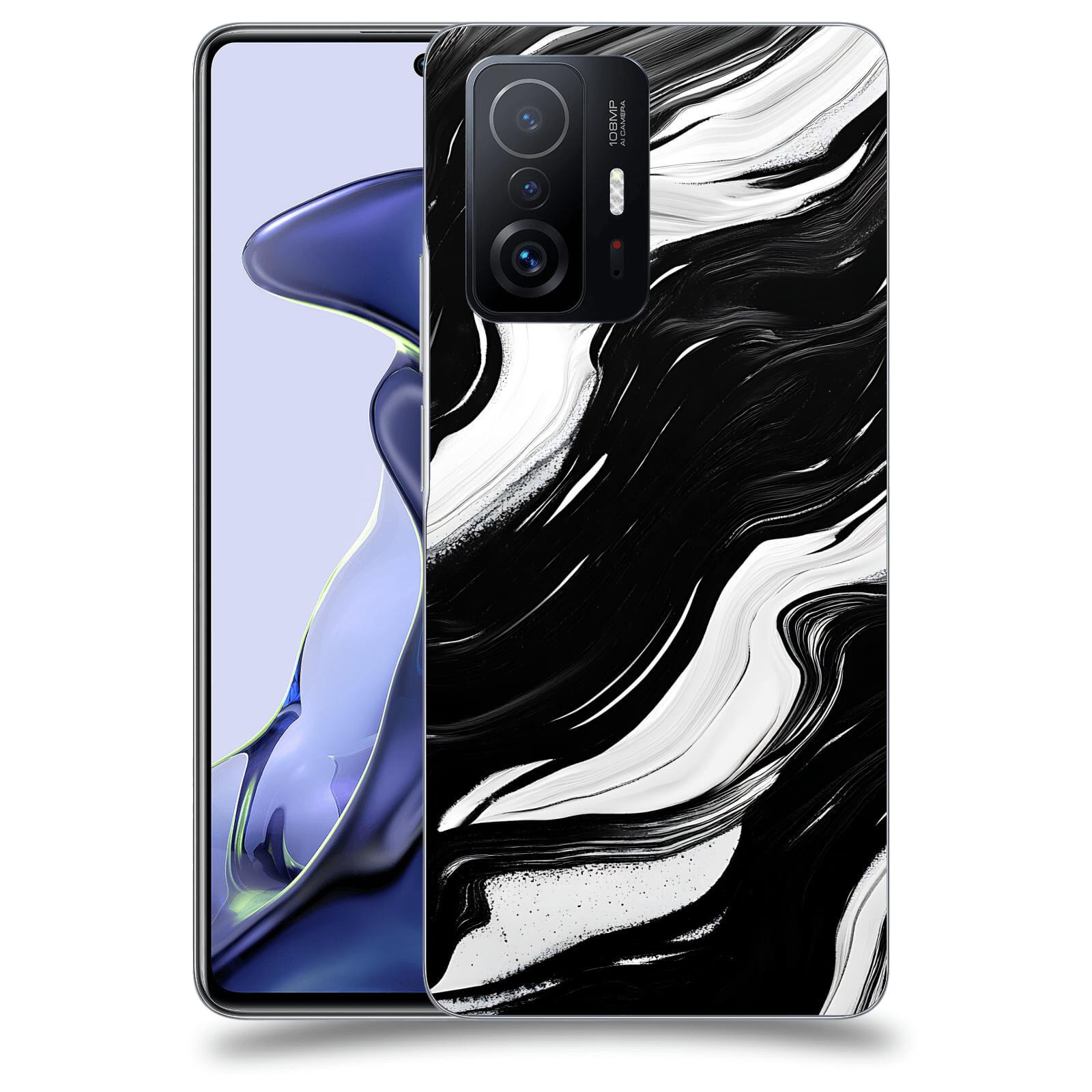 ACOVER Kryt na mobil Xiaomi 11T - Monochromie a Proudění