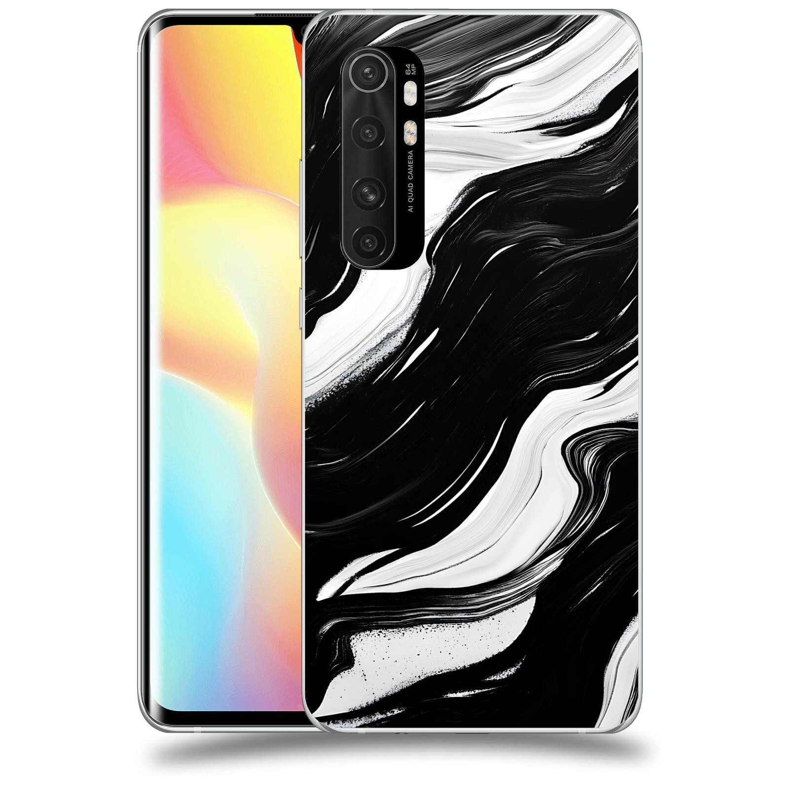 ACOVER Kryt na mobil Xiaomi Mi Note 10 Lite - Monochromie a Proudění
