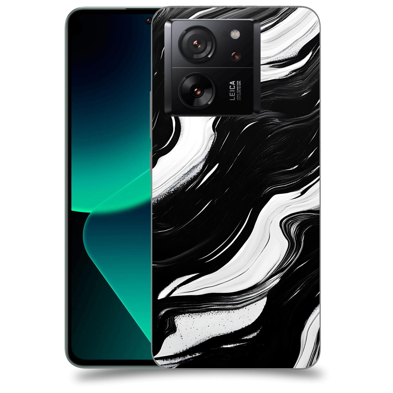 ACOVER Kryt na mobil Xiaomi 13T pro - Monochromie a Proudění