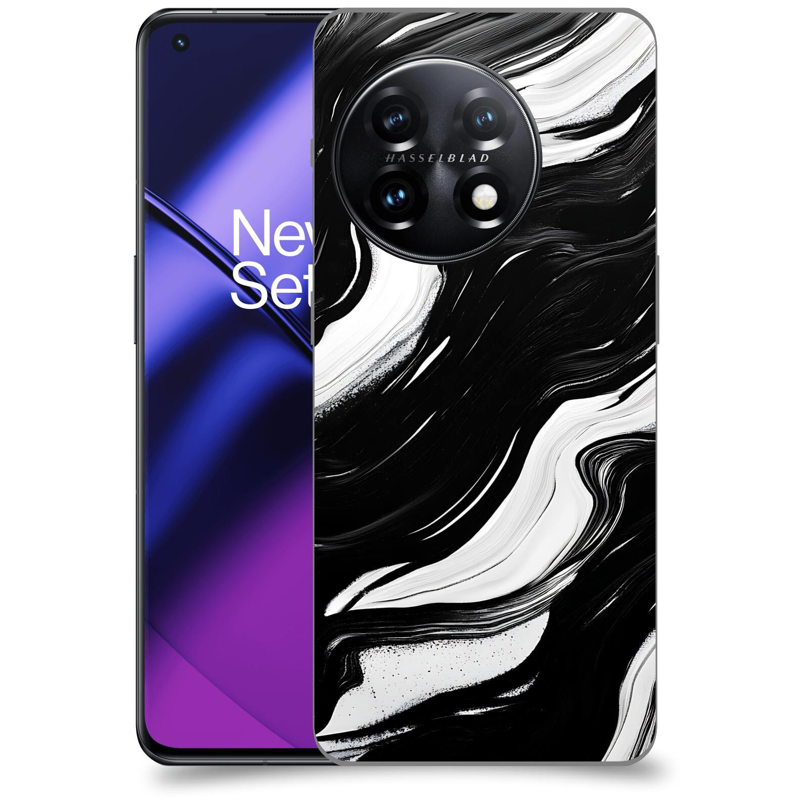 ACOVER Kryt na mobil OnePlus 11 5G - Monochromie a Proudění
