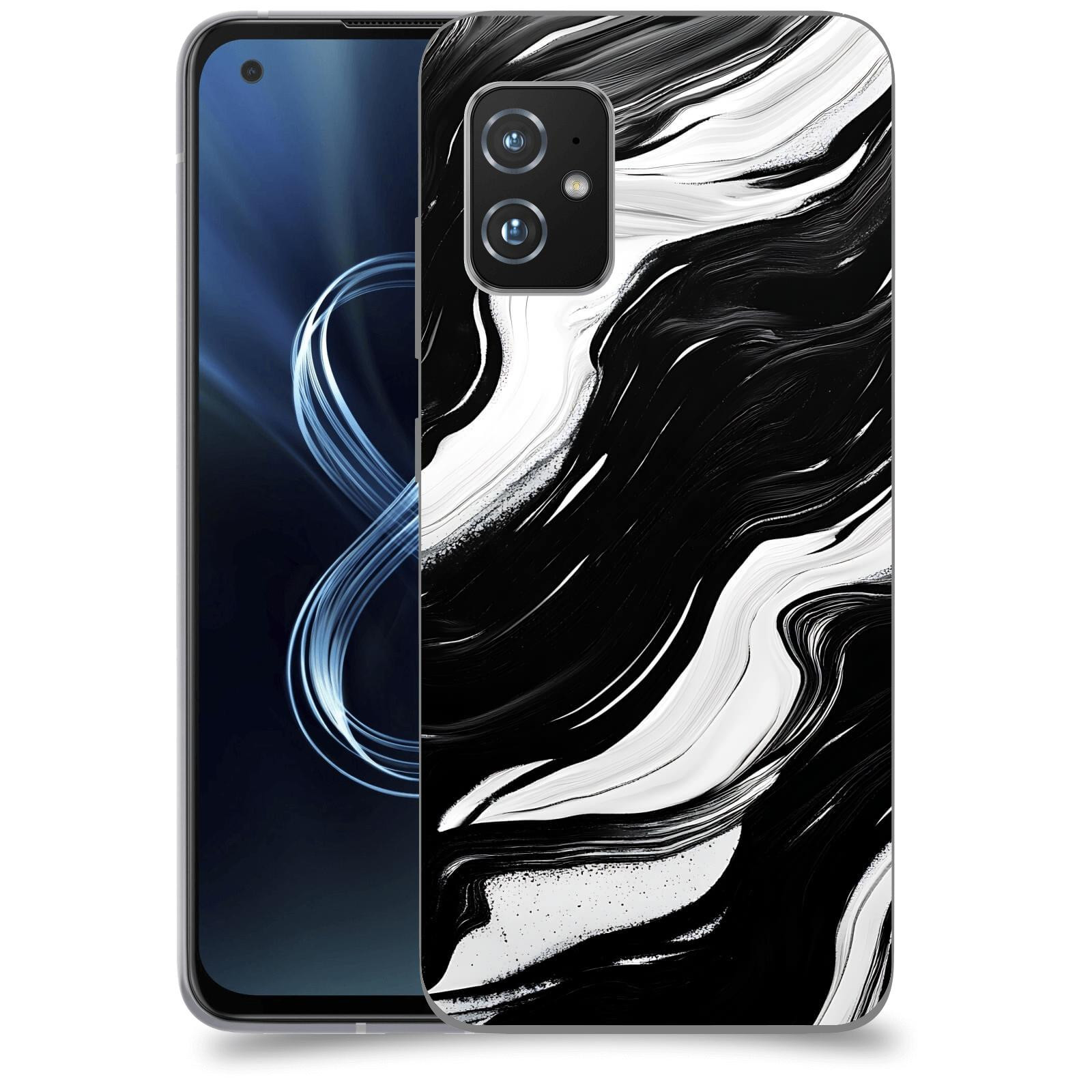 ACOVER Kryt na mobil Honor Magic5 Lite 5G - Monochromie a Proudění