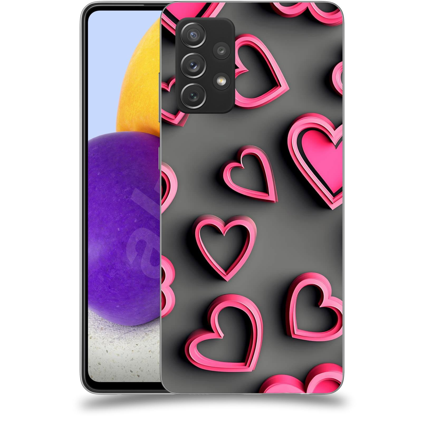 ACOVER Kryt na mobil Samsung Galaxy A72 A725F - Romantika a Harmonie