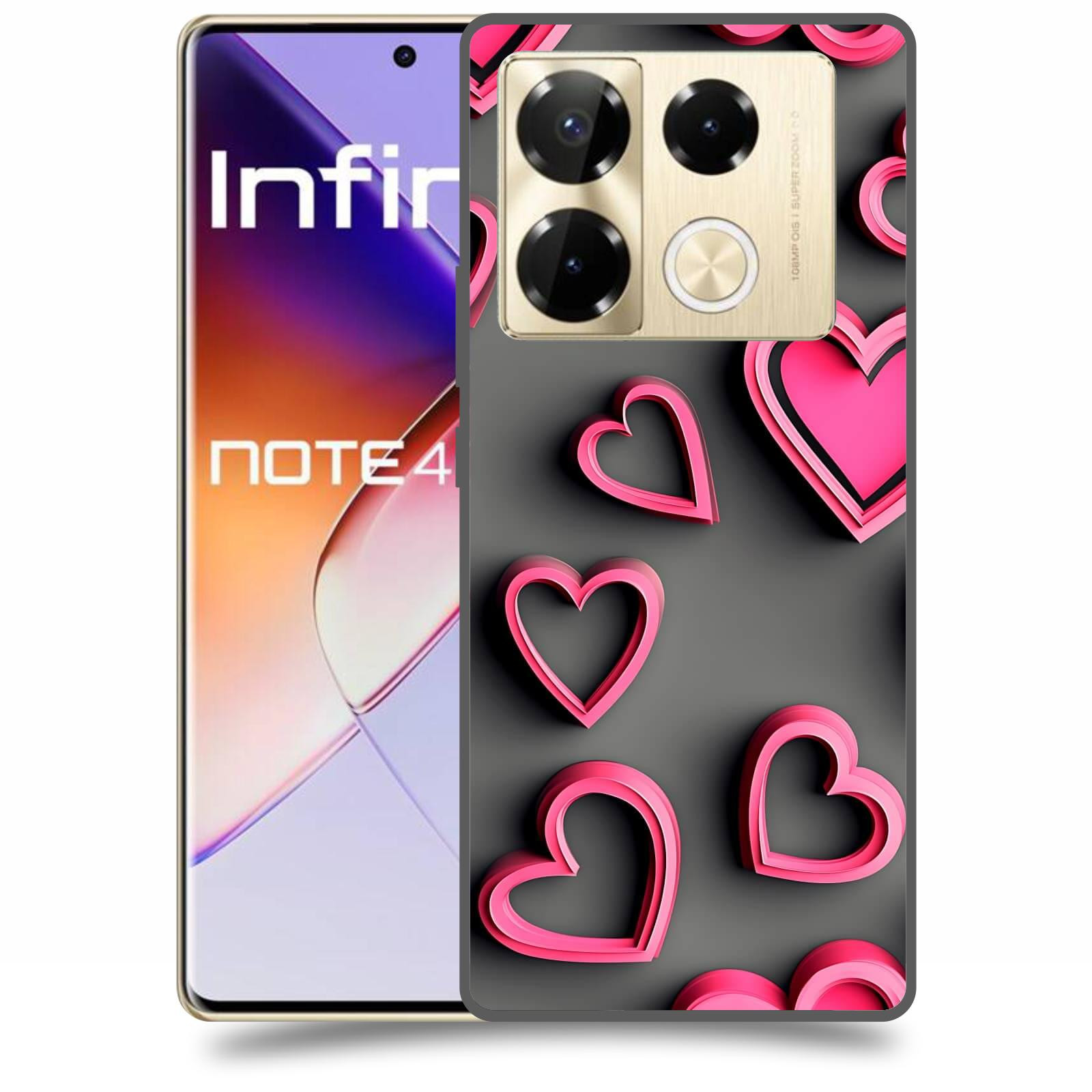ACOVER Kryt na mobil Infinix Note 40 PRO - Romantika a Harmonie