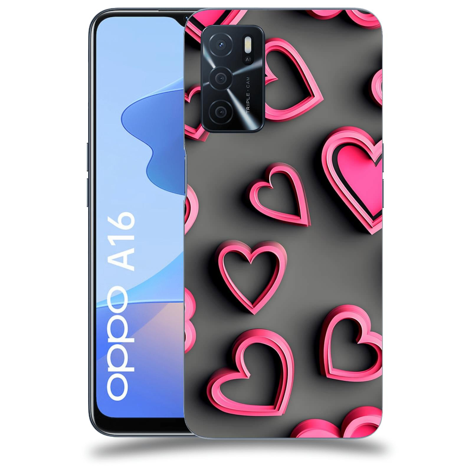 ACOVER Kryt na mobil OPPO A16 - Romantika a Harmonie