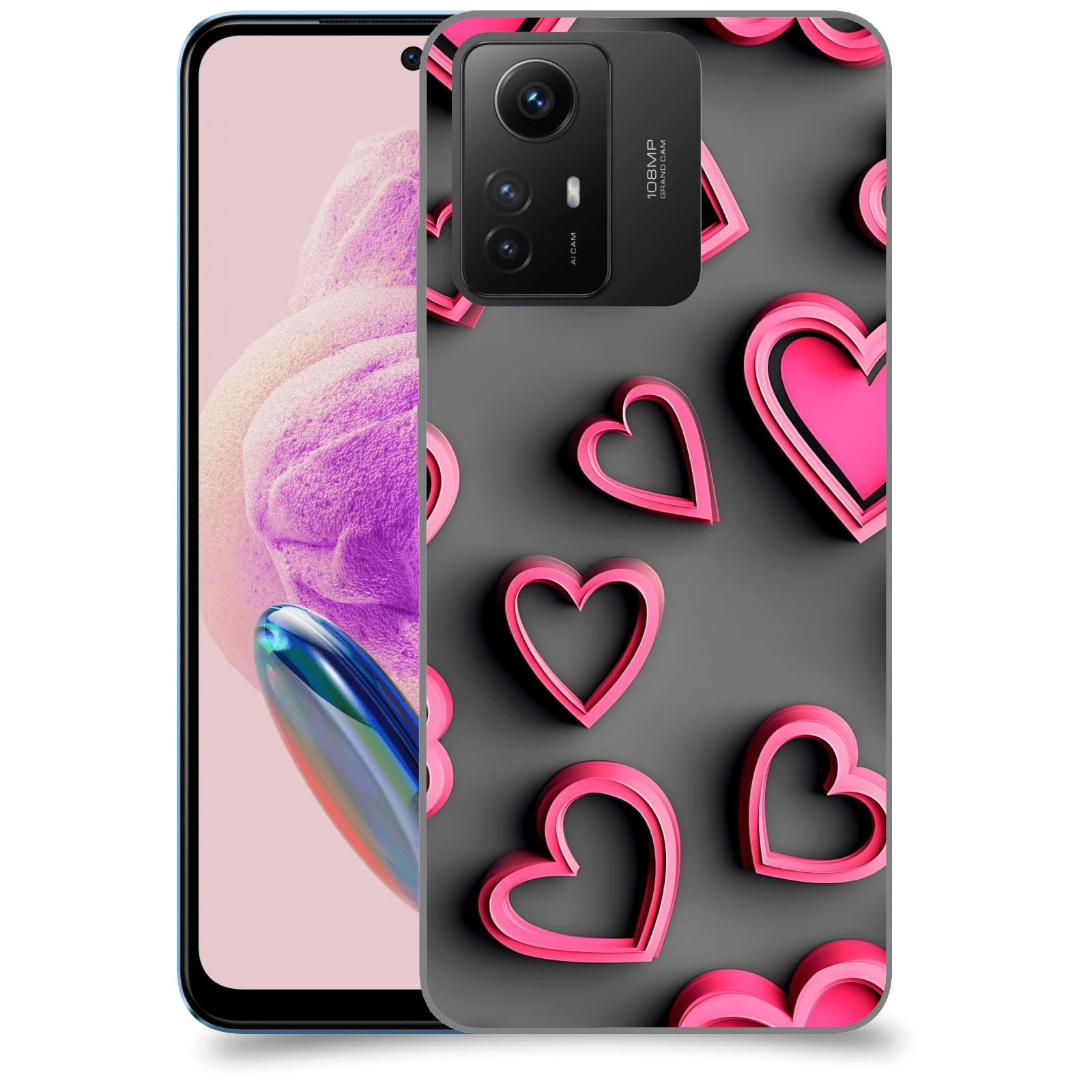 ACOVER Kryt na mobil Xiaomi Redmi Note 12S - Romantika a Harmonie
