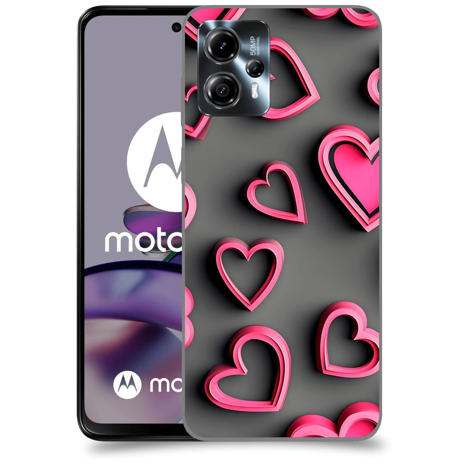 ACOVER Kryt na mobil Motorola Moto G13 - Romantika a Harmonie