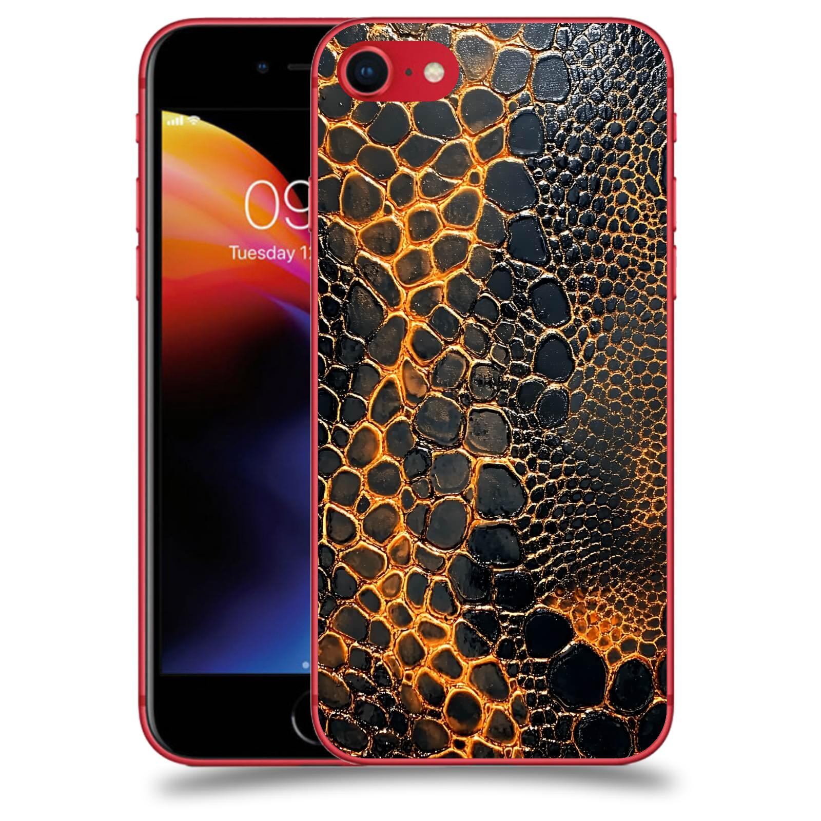 ACOVER Kryt na mobil Apple iPhone 8 - Síť a Energie