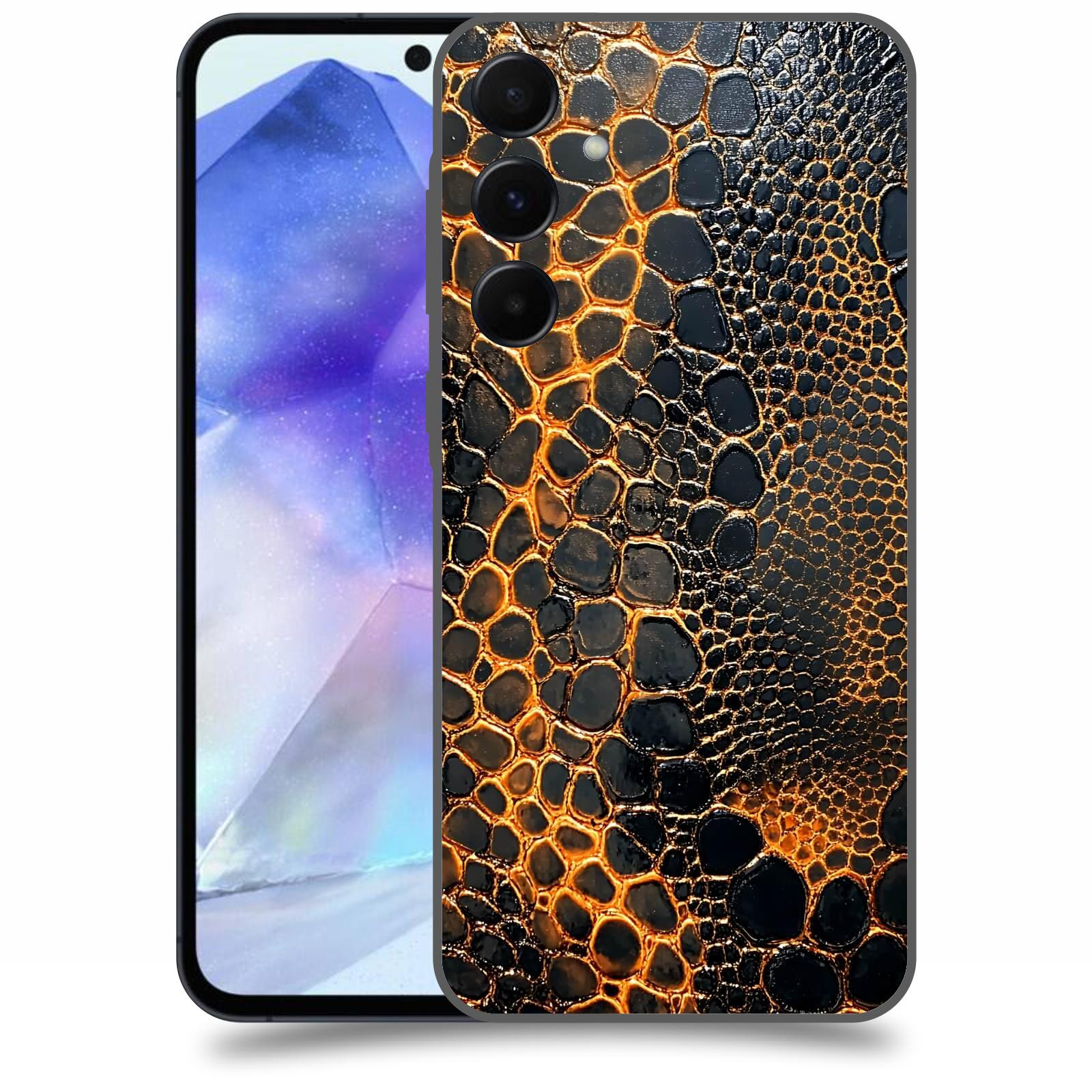 ACOVER Kryt na mobil Samsung Galaxy A55 5G - Síť a Energie