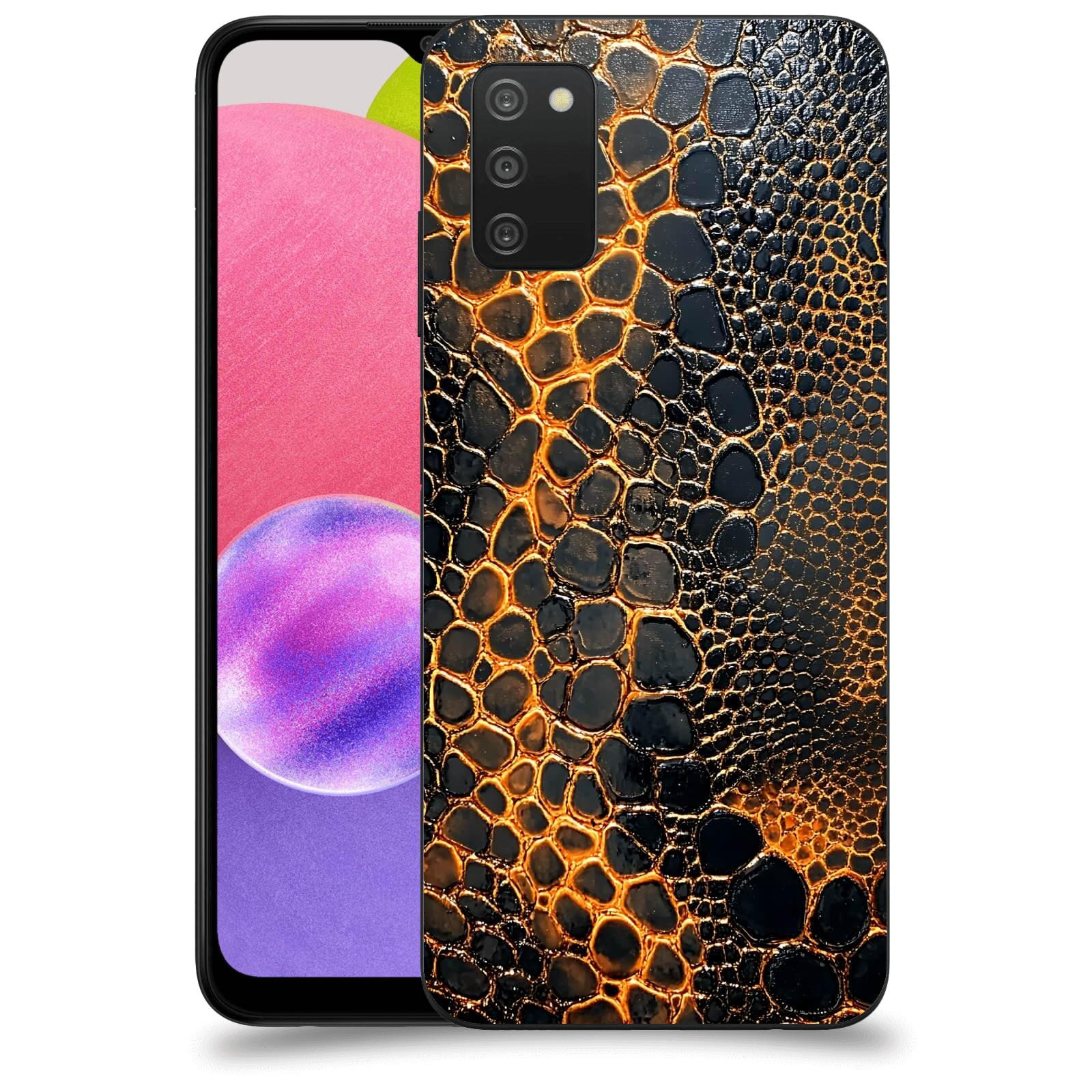 ACOVER Kryt na mobil Samsung Galaxy A03s A037G - Síť a Energie