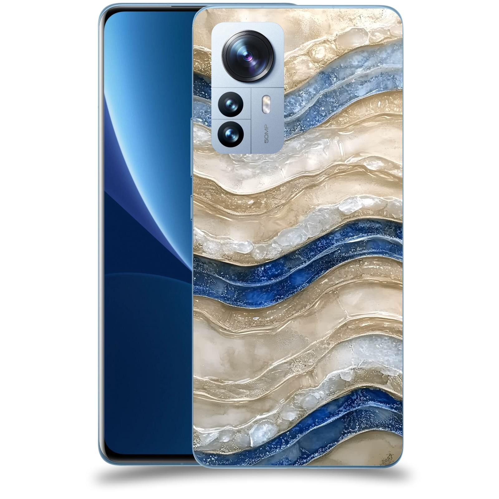ACOVER Kryt na mobil Xiaomi 12 Pro - Struktura a Harmonie