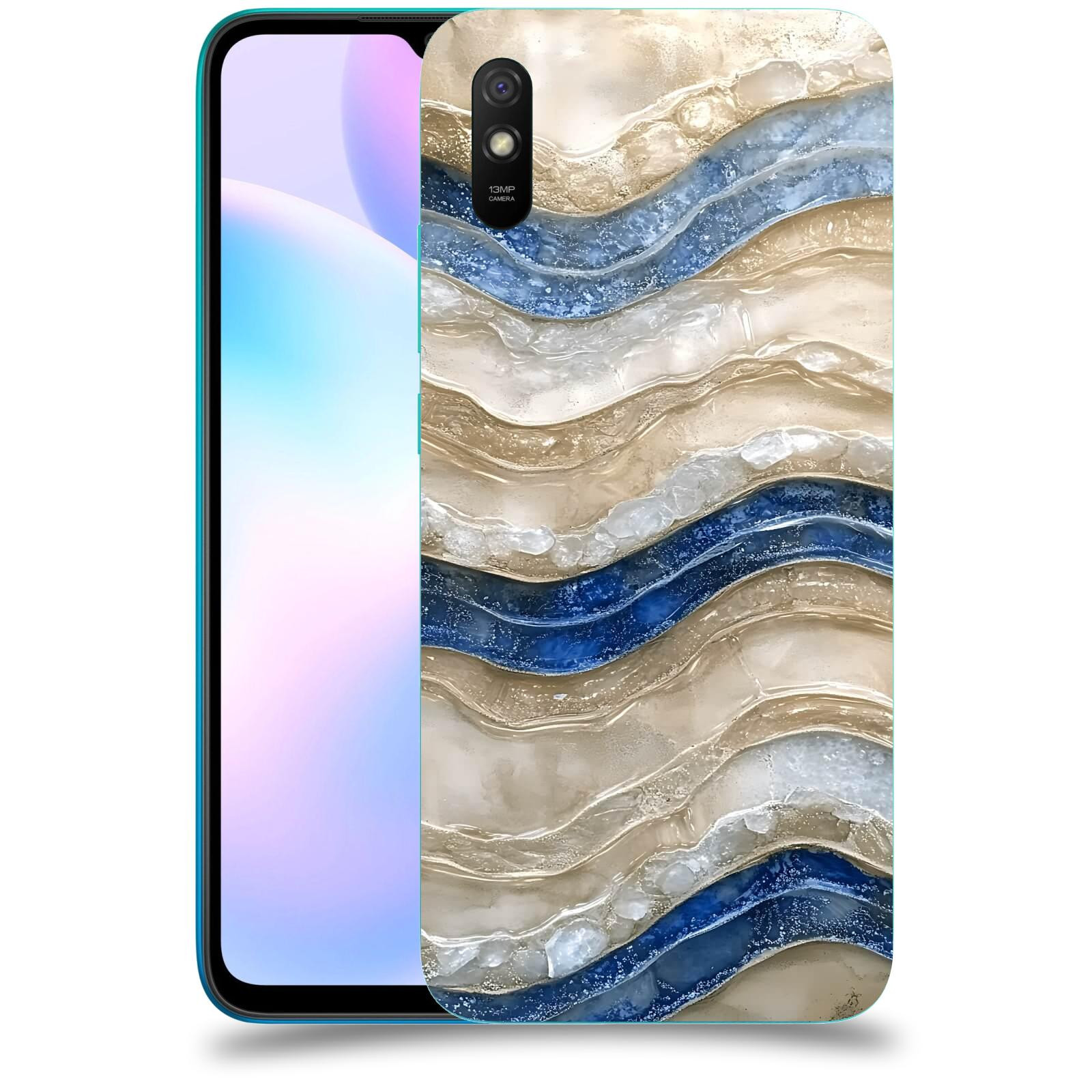 ACOVER Kryt na mobil Xiaomi Redmi 9AT - Struktura a Harmonie
