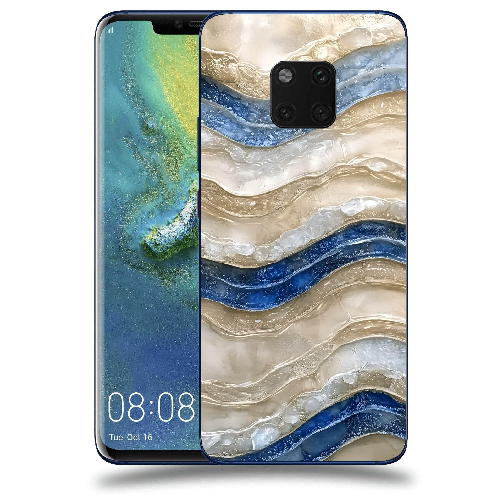 ACOVER Kryt na mobil Huawei Mate 20 Pro - Struktura a Harmonie