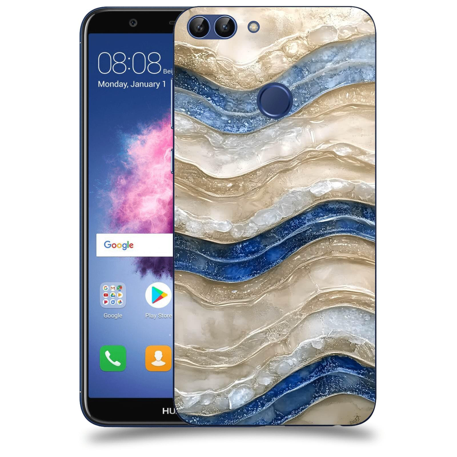 ACOVER Kryt na mobil Huawei P Smart - Struktura a Harmonie