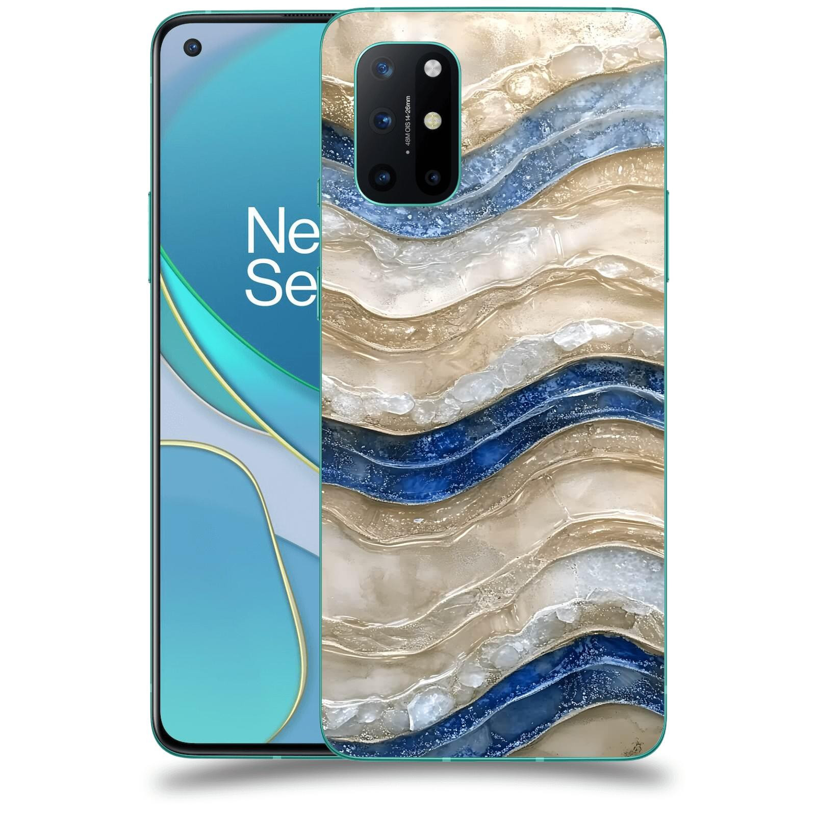 ACOVER Kryt na mobil OnePlus 8T - Struktura a Harmonie