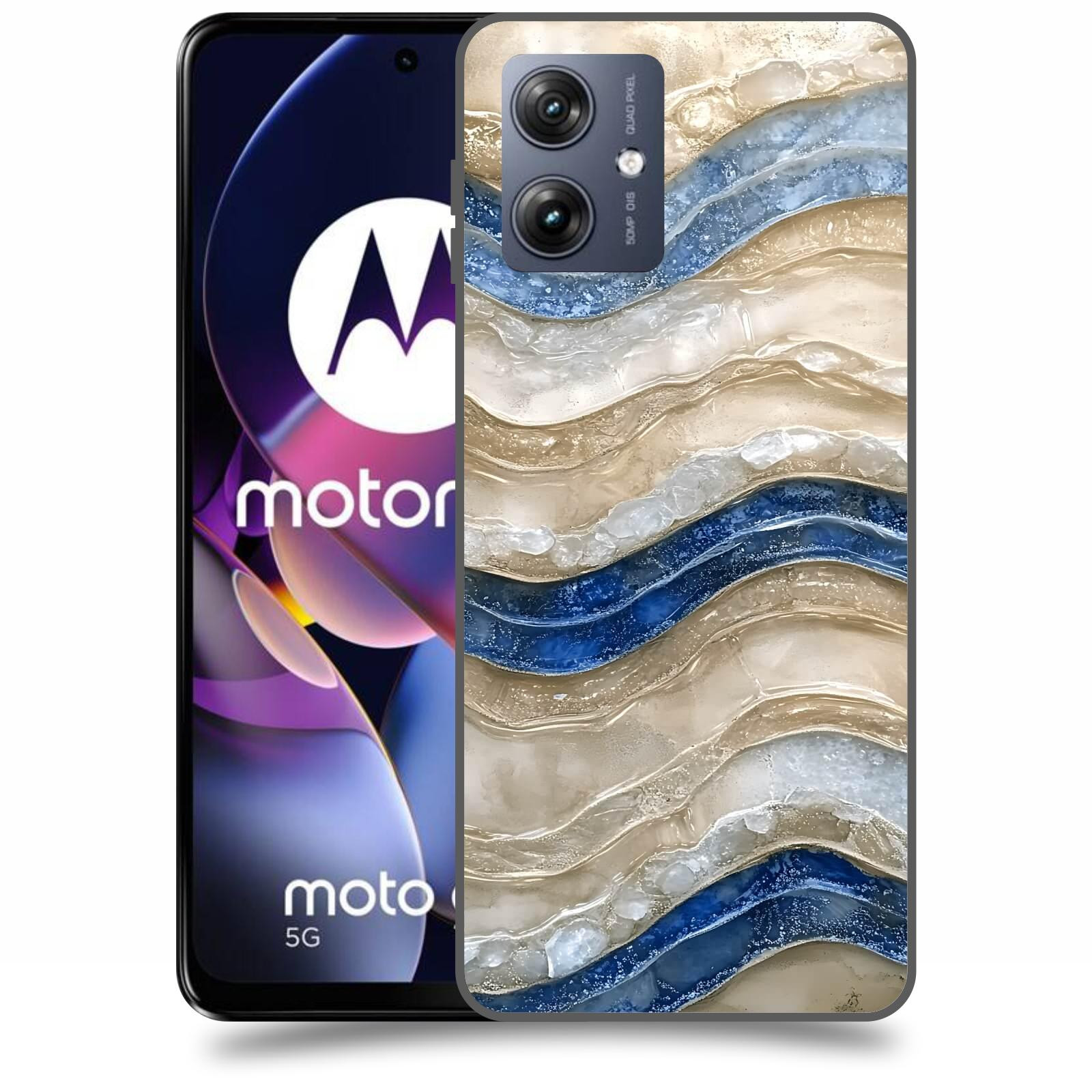ACOVER Kryt na mobil Motorola Moto G54 5G - Struktura a Harmonie
